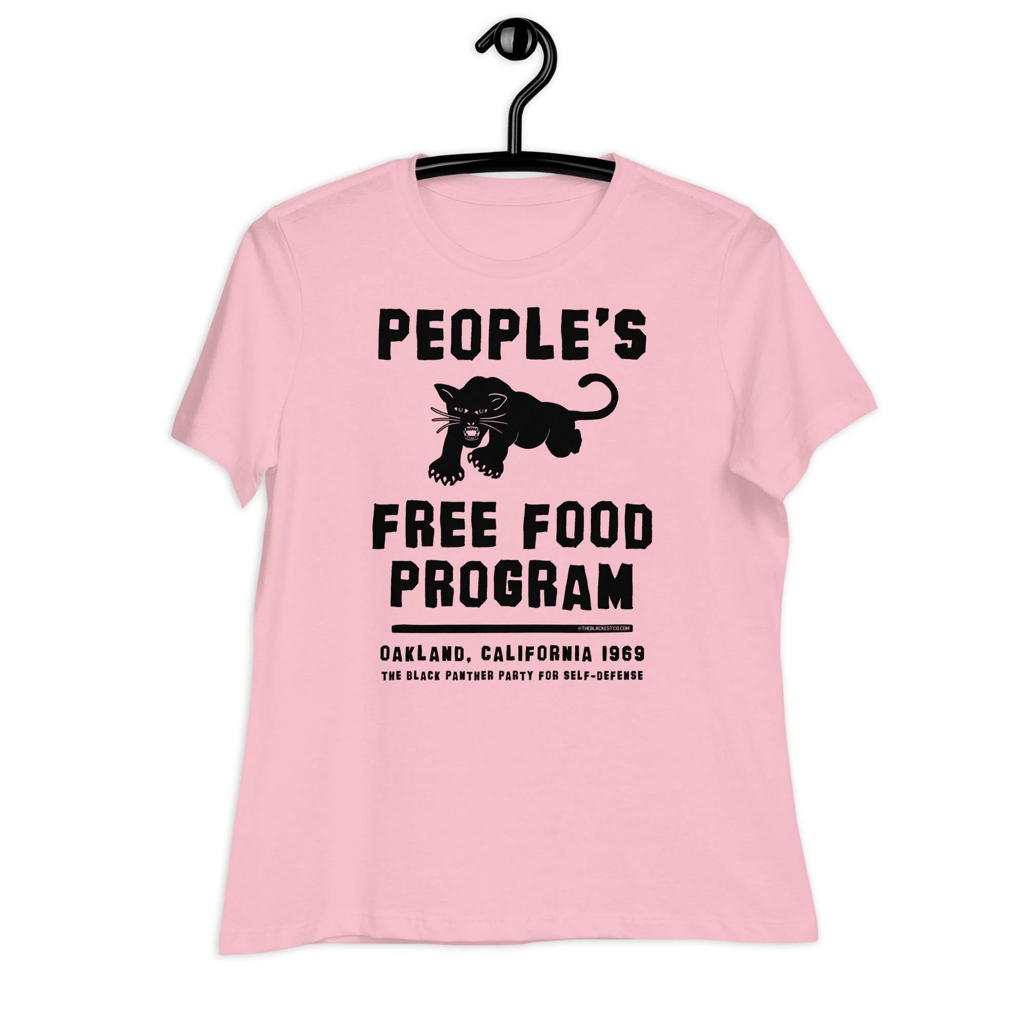People's Free Food Program Women's Relaxed T-Shirt - Image 9