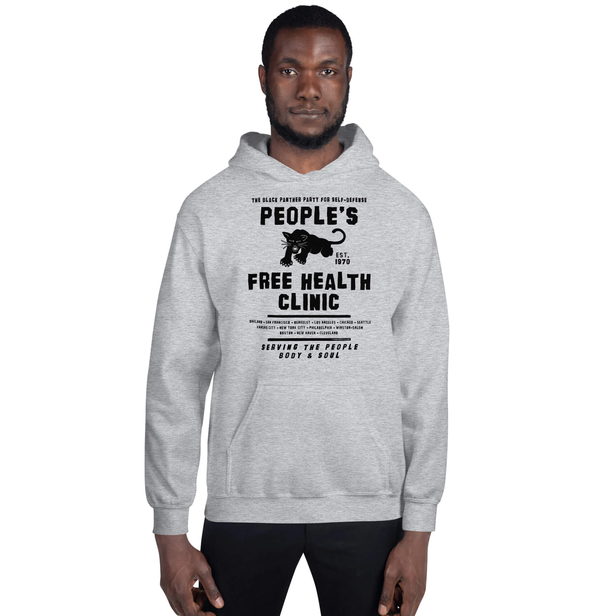 People's Free Health Clinic BPP Unisex Hoodie - Image 10