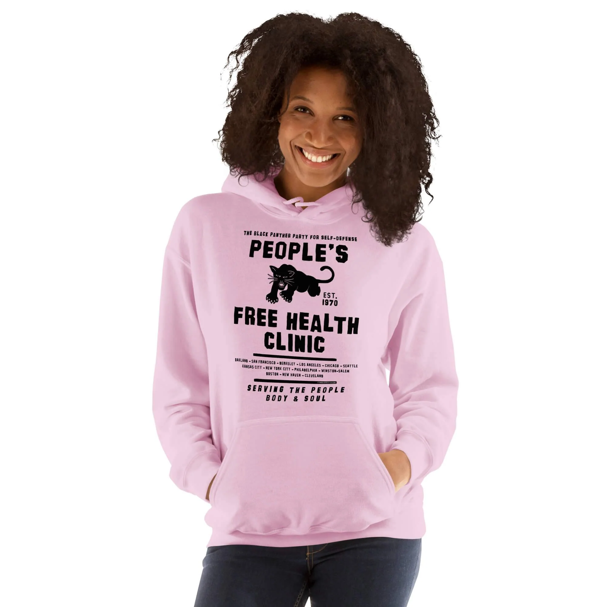 People's Free Health Clinic BPP Unisex Hoodie - Image 12