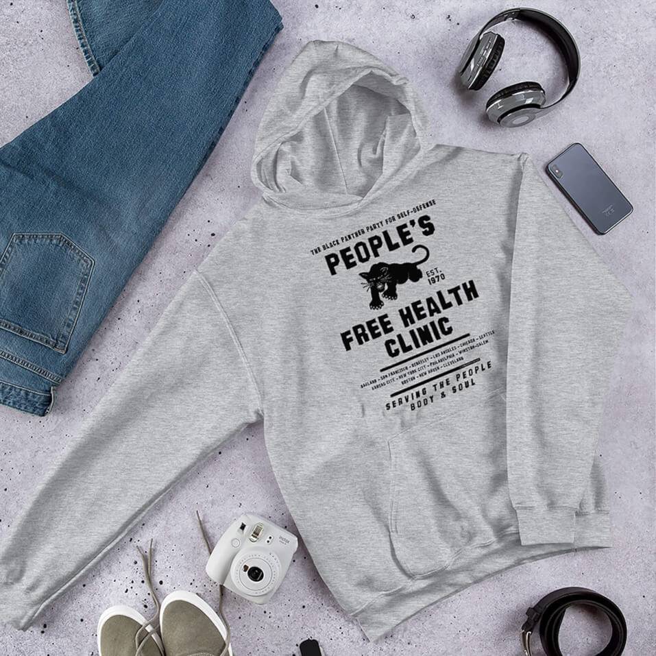 People's Free Health Clinic BPP Unisex Hoodie - Image 2
