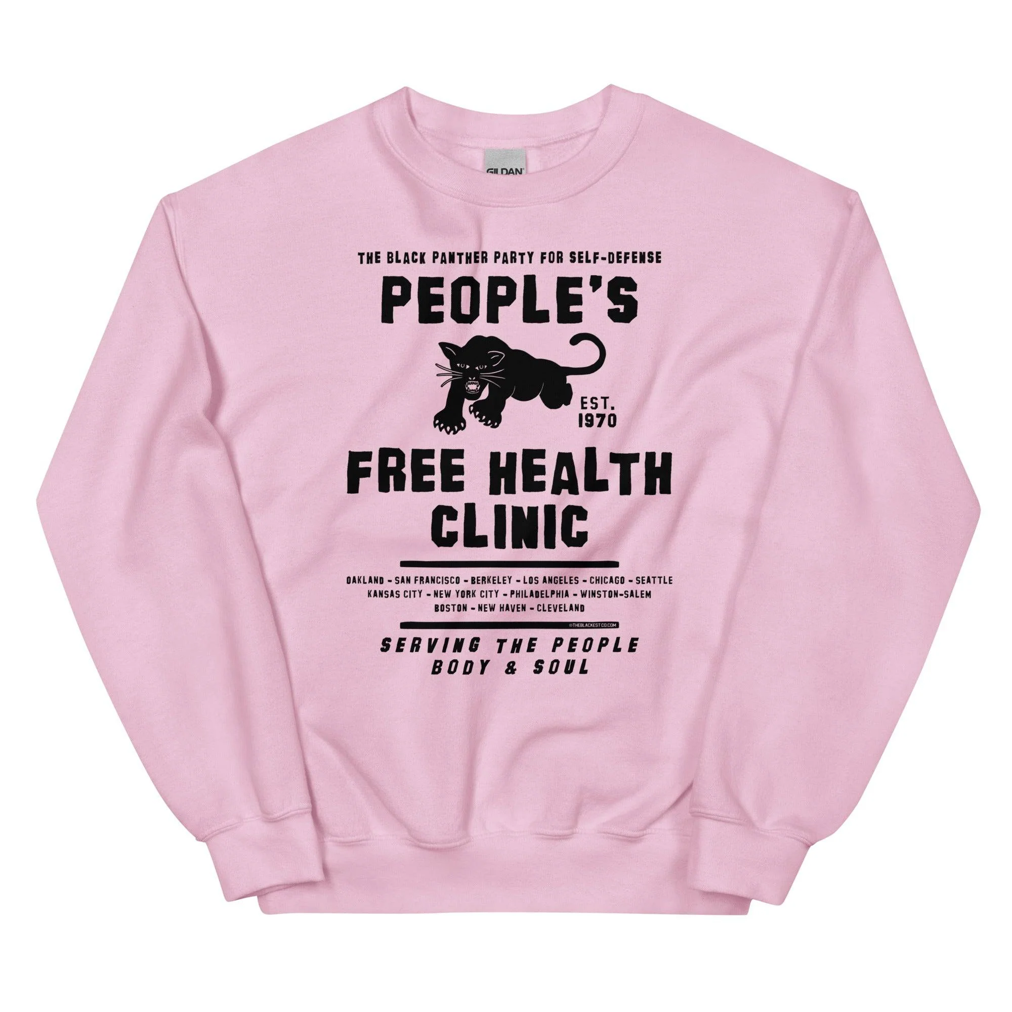 People's Free Health Clinic BPP Unisex Sweatshirt - Image 11