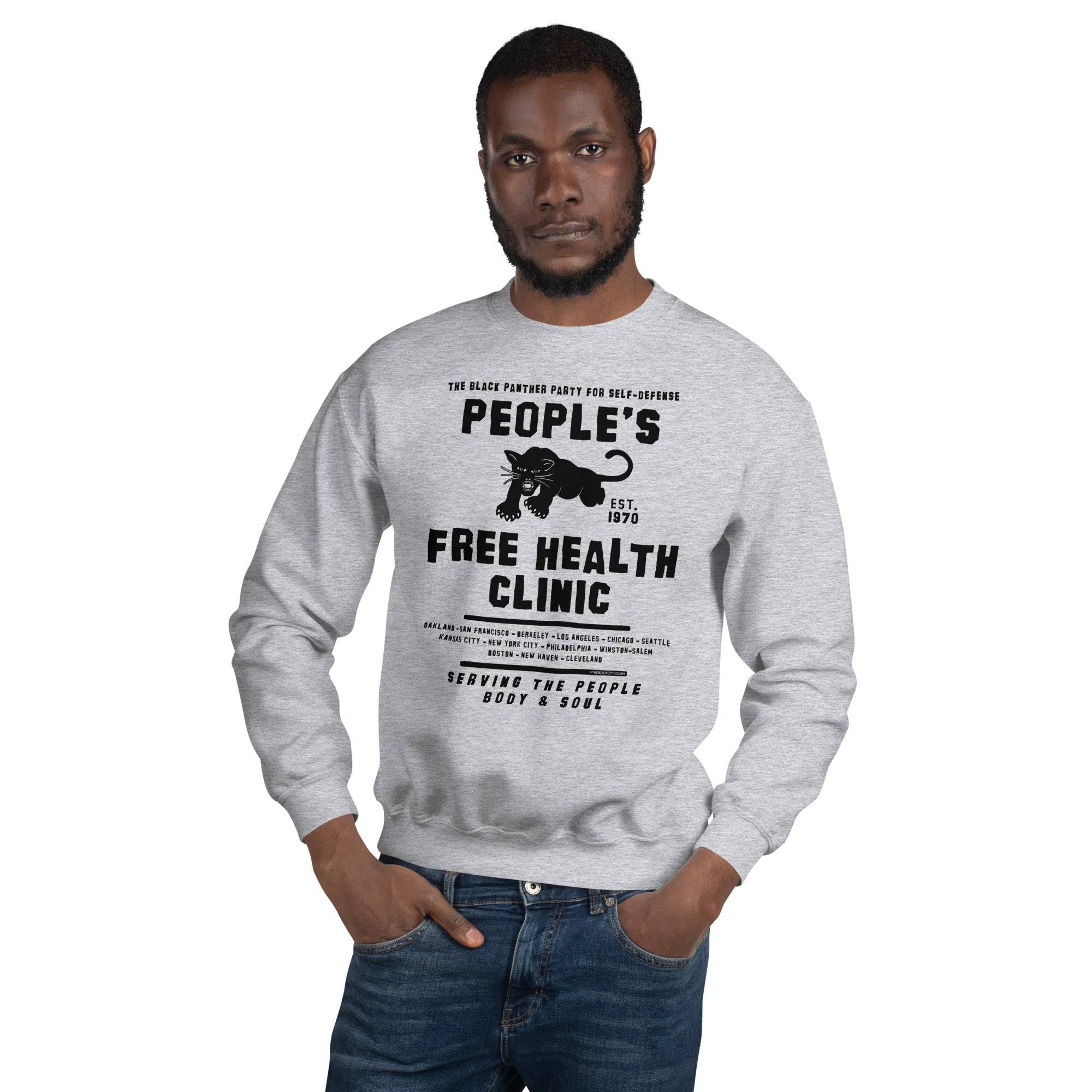People's Free Health Clinic BPP Unisex Sweatshirt - Image 3