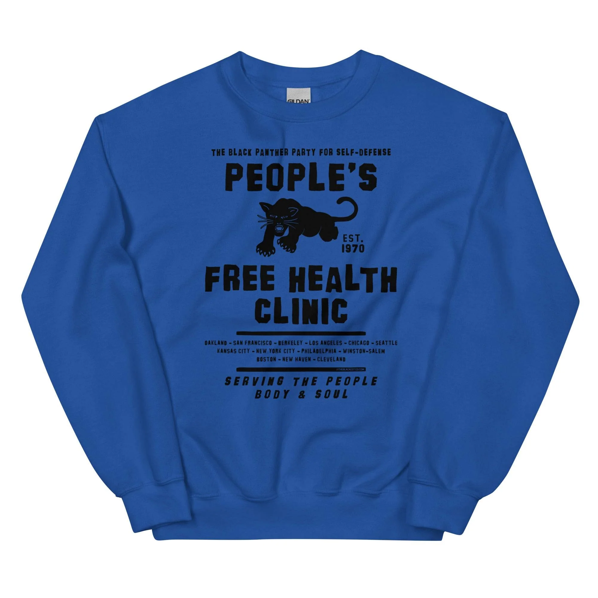 People's Free Health Clinic BPP Unisex Sweatshirt - Image 6