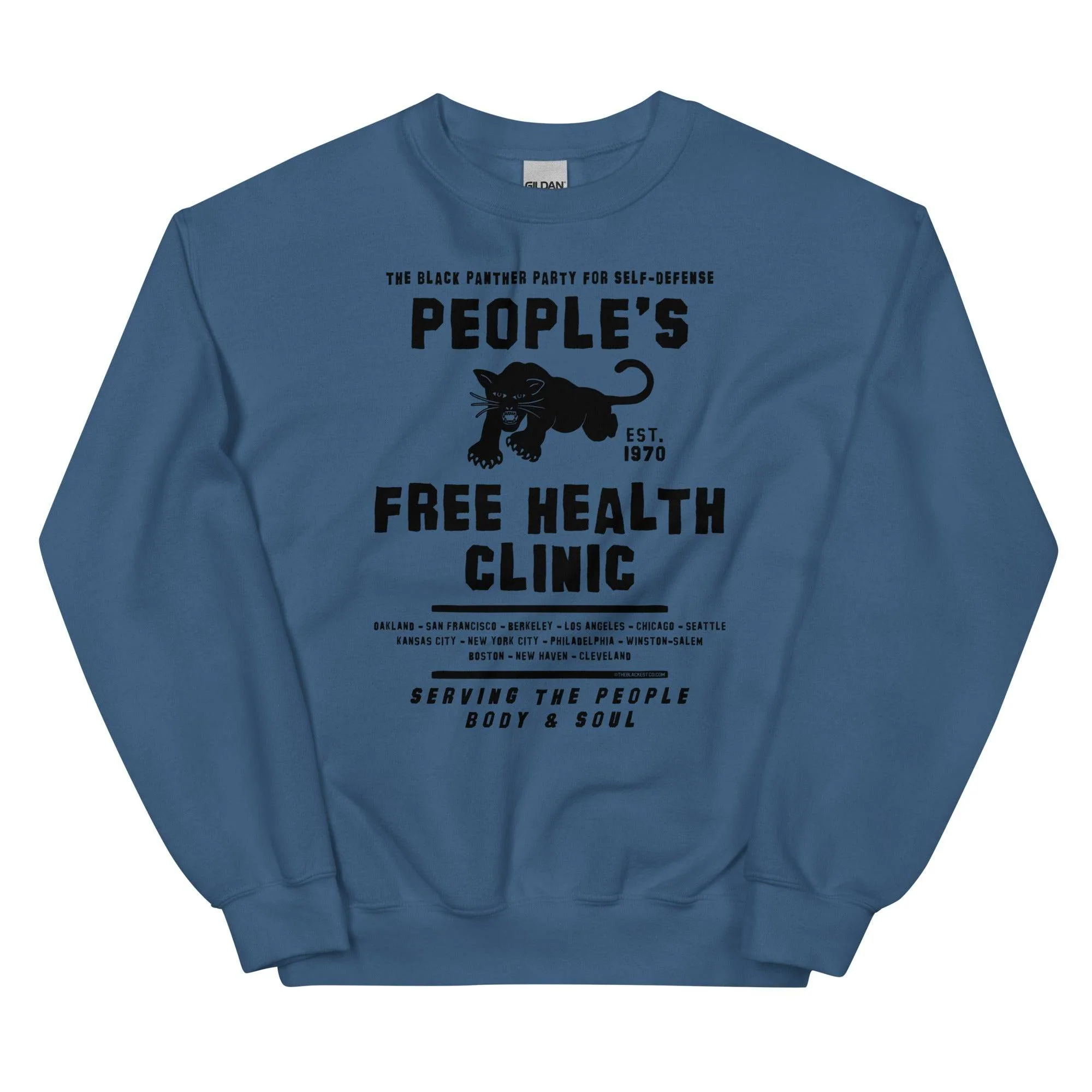 People's Free Health Clinic BPP Unisex Sweatshirt - Image 7