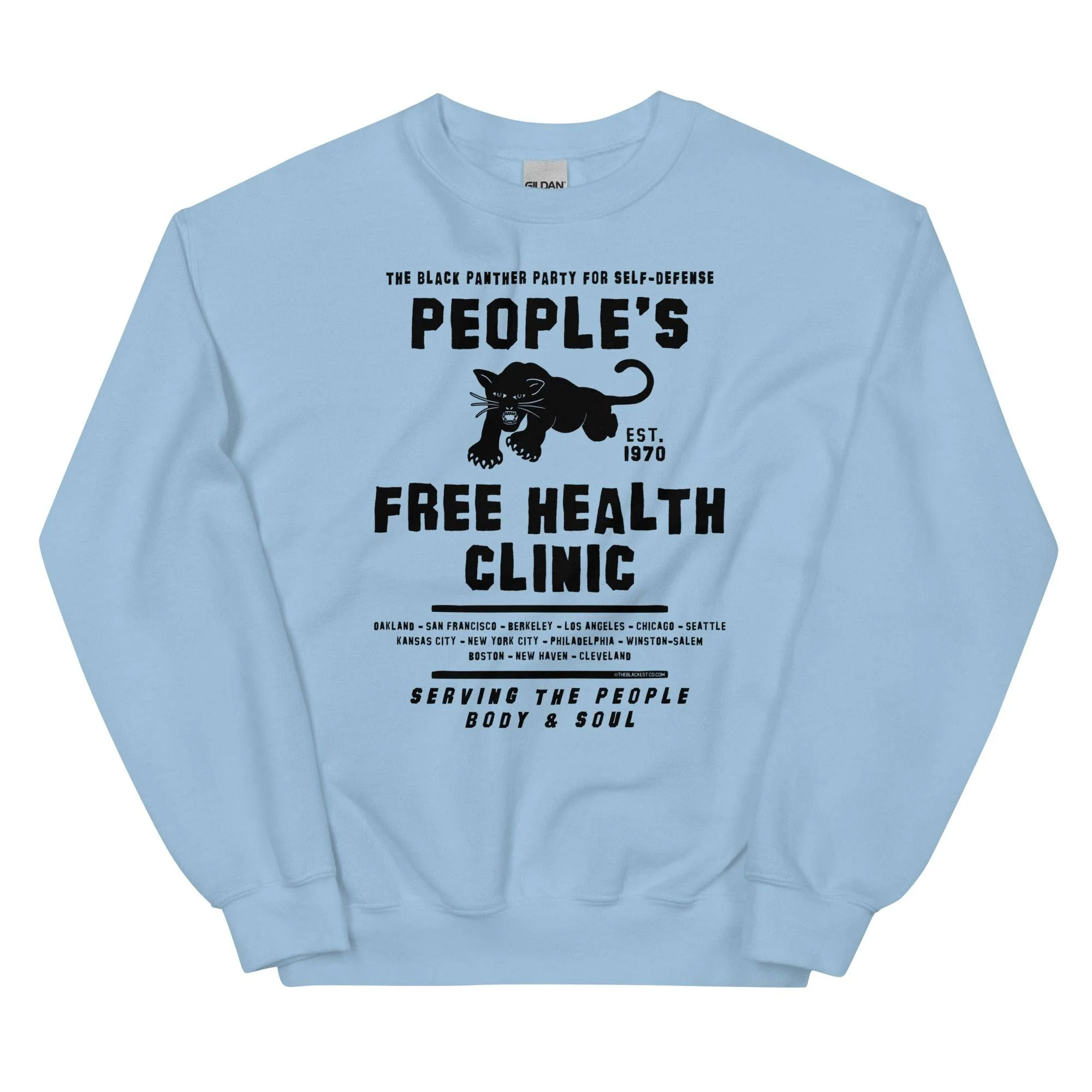 People's Free Health Clinic BPP Unisex Sweatshirt - Image 9