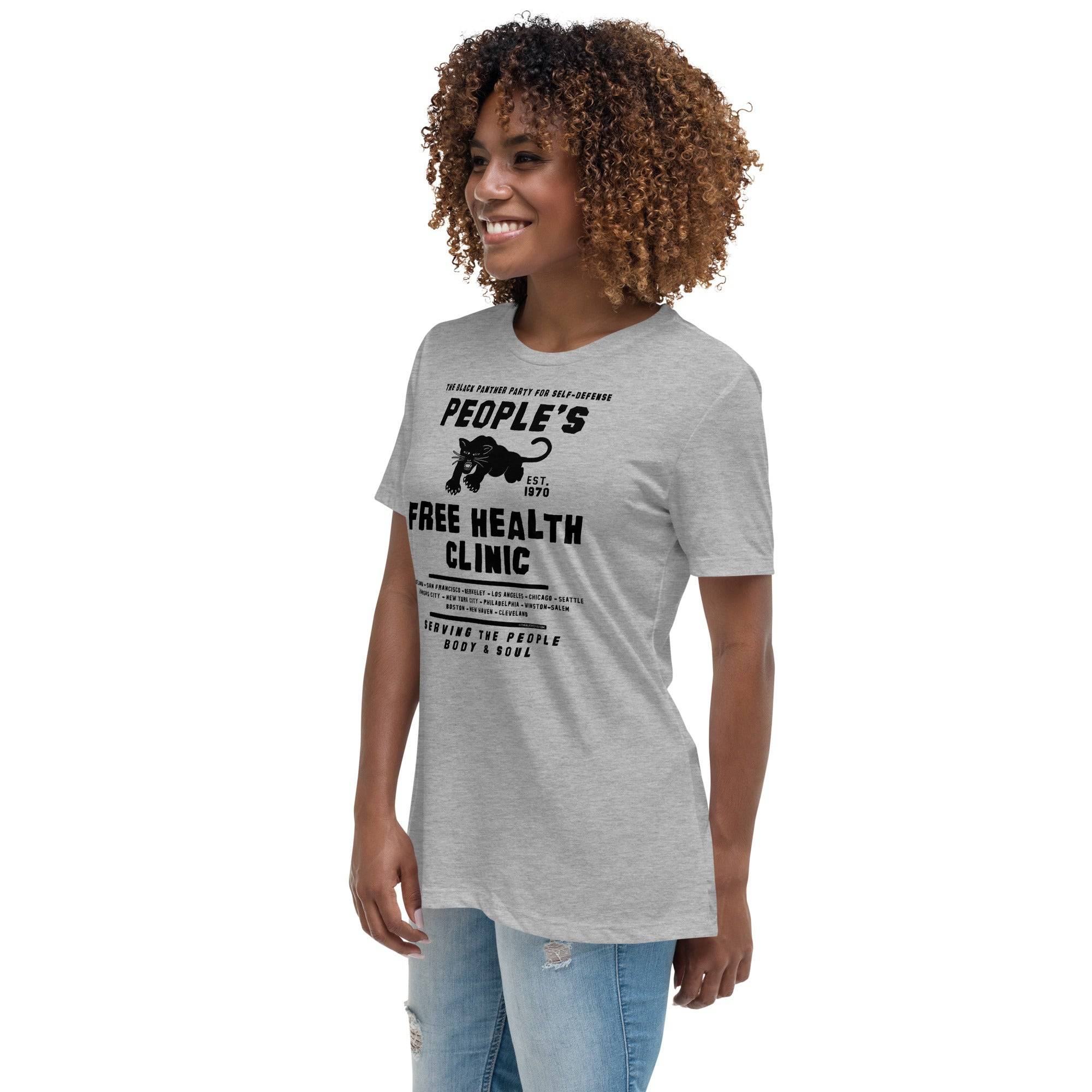 People's Free Health Clinic Women's Relaxed T-Shirt