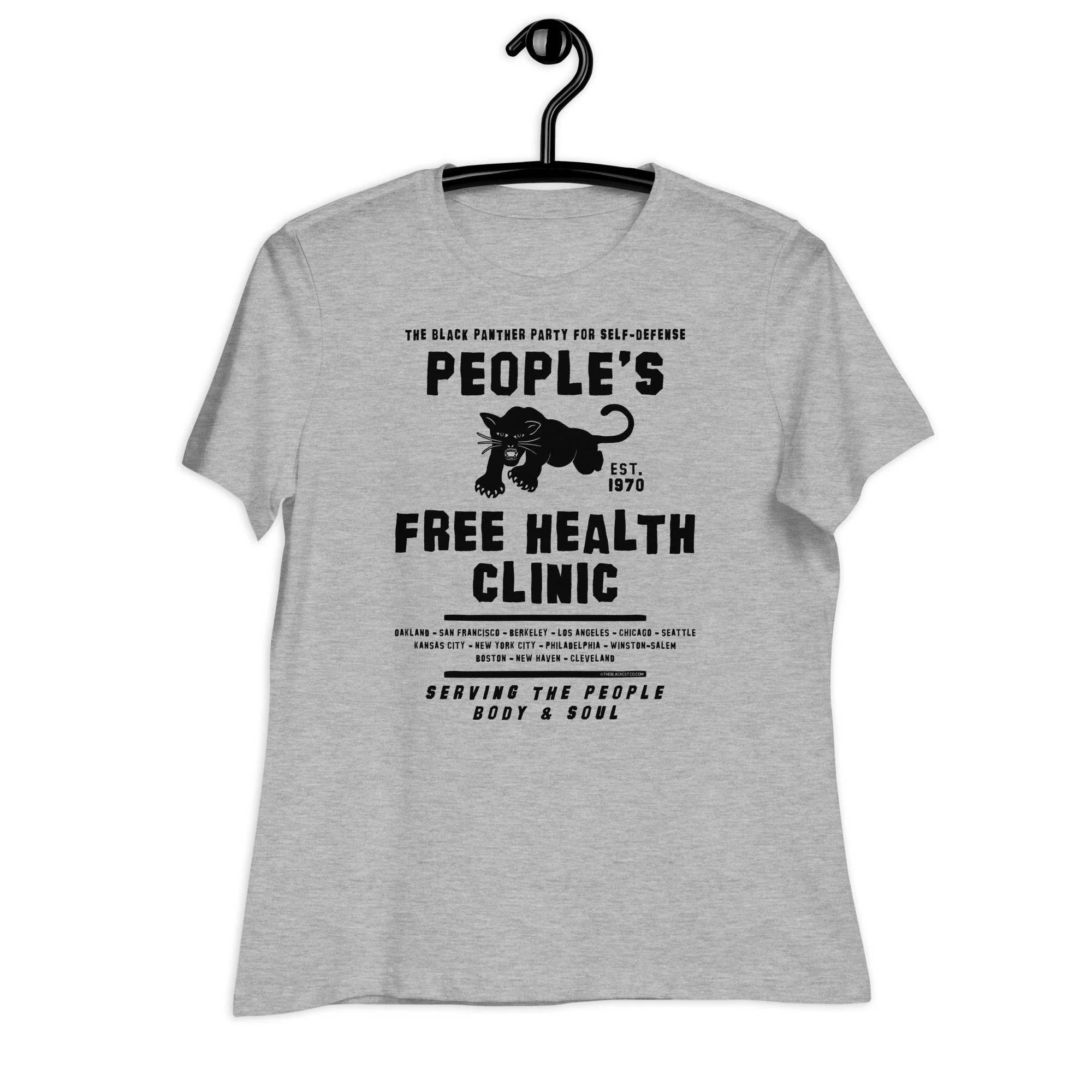 People's Free Health Clinic Women's Relaxed T-Shirt - Image 2