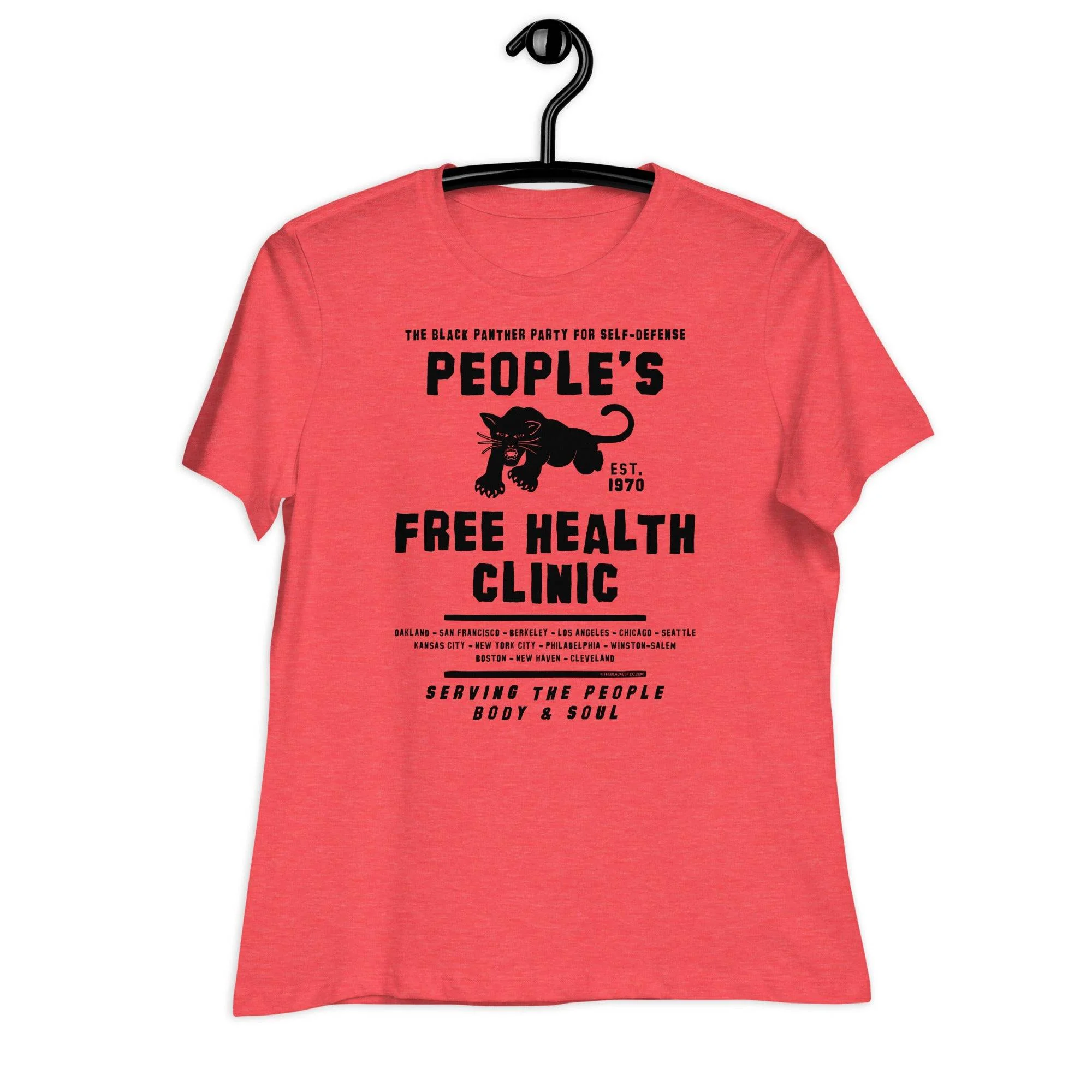 People's Free Health Clinic Women's Relaxed T-Shirt - Image 6