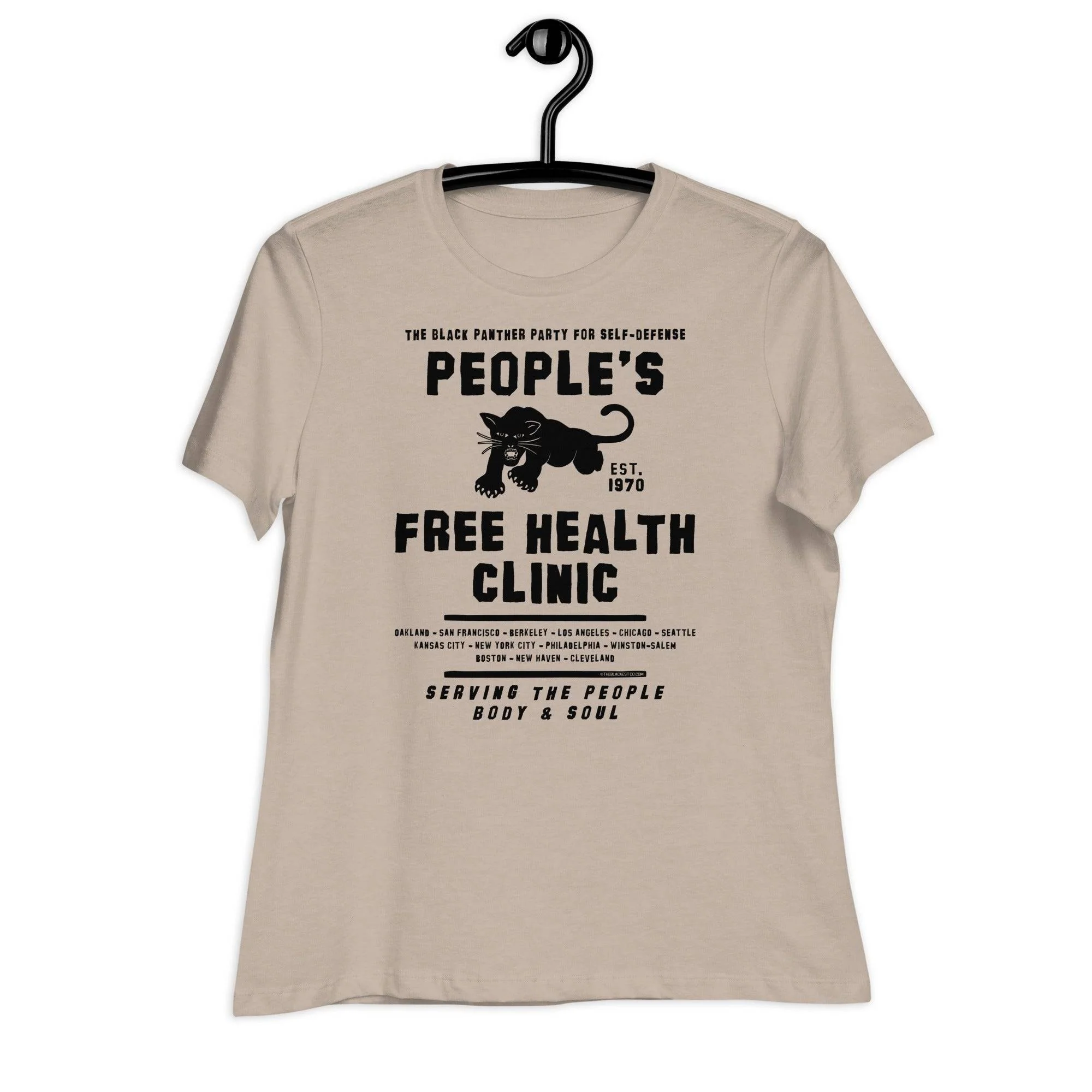 People's Free Health Clinic Women's Relaxed T-Shirt - Image 9