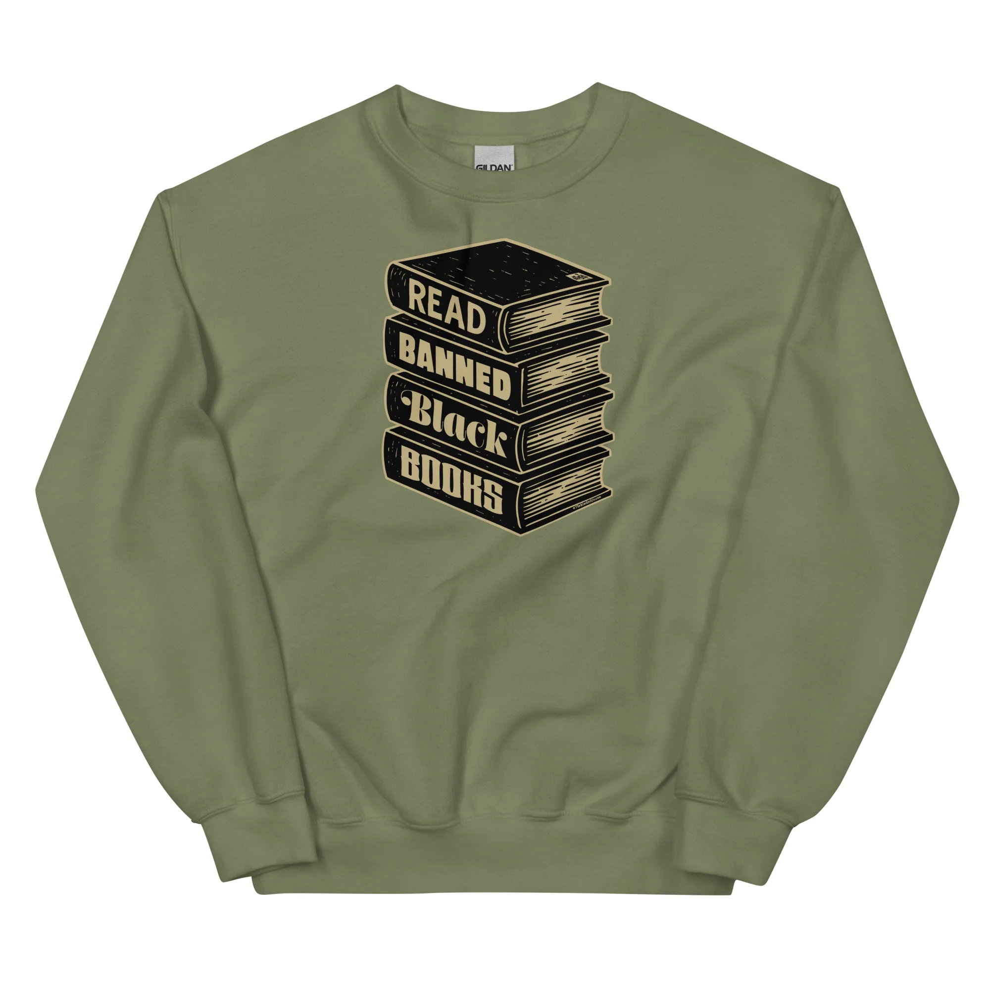 Read Banned Black Books Unisex Crewneck Sweatshirt - Image 10