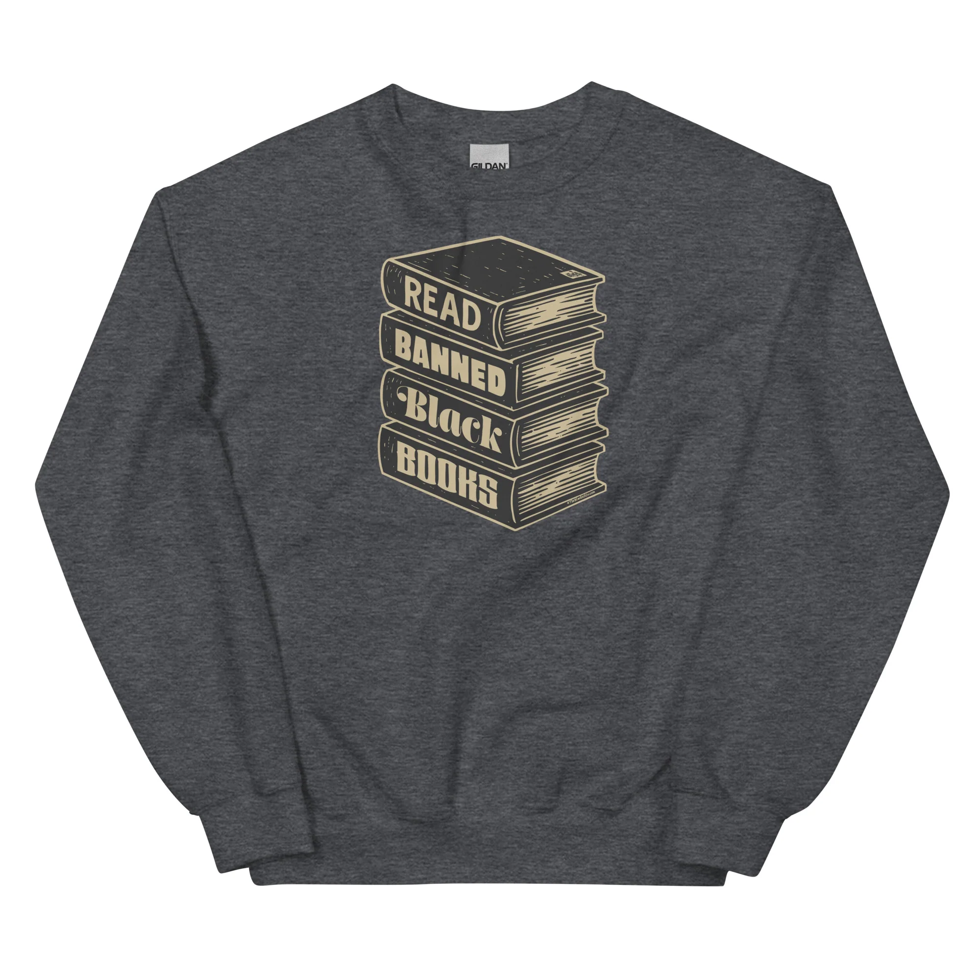 Read Banned Black Books Unisex Crewneck Sweatshirt - Image 9