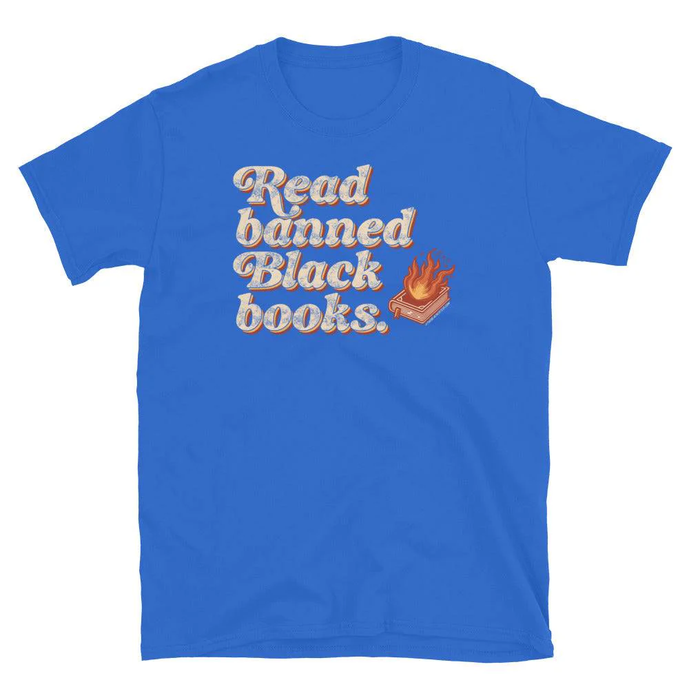 Read Banned Black Books Unisex T-Shirt - Image 10