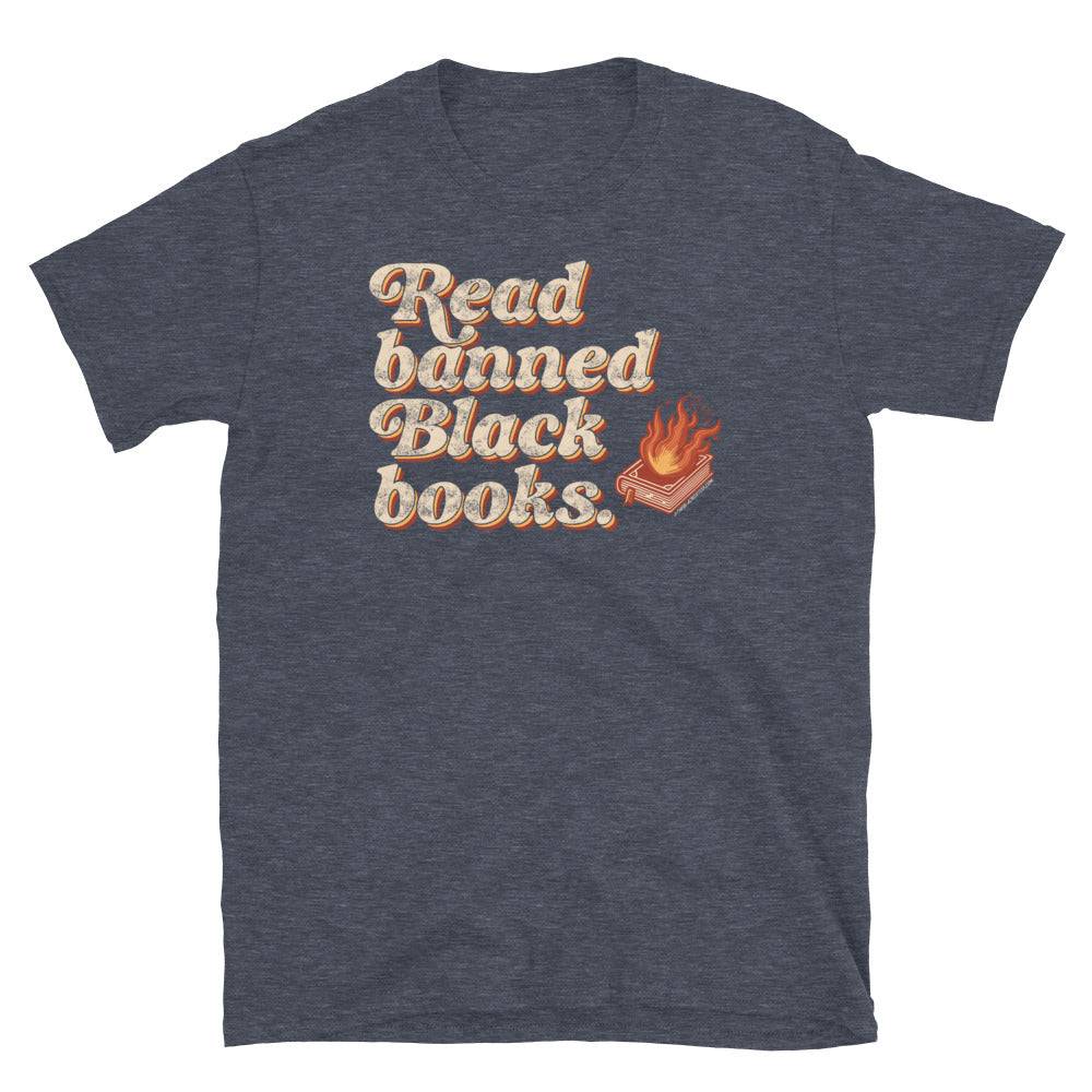 Read Banned Black Books Unisex T-Shirt - Image 8
