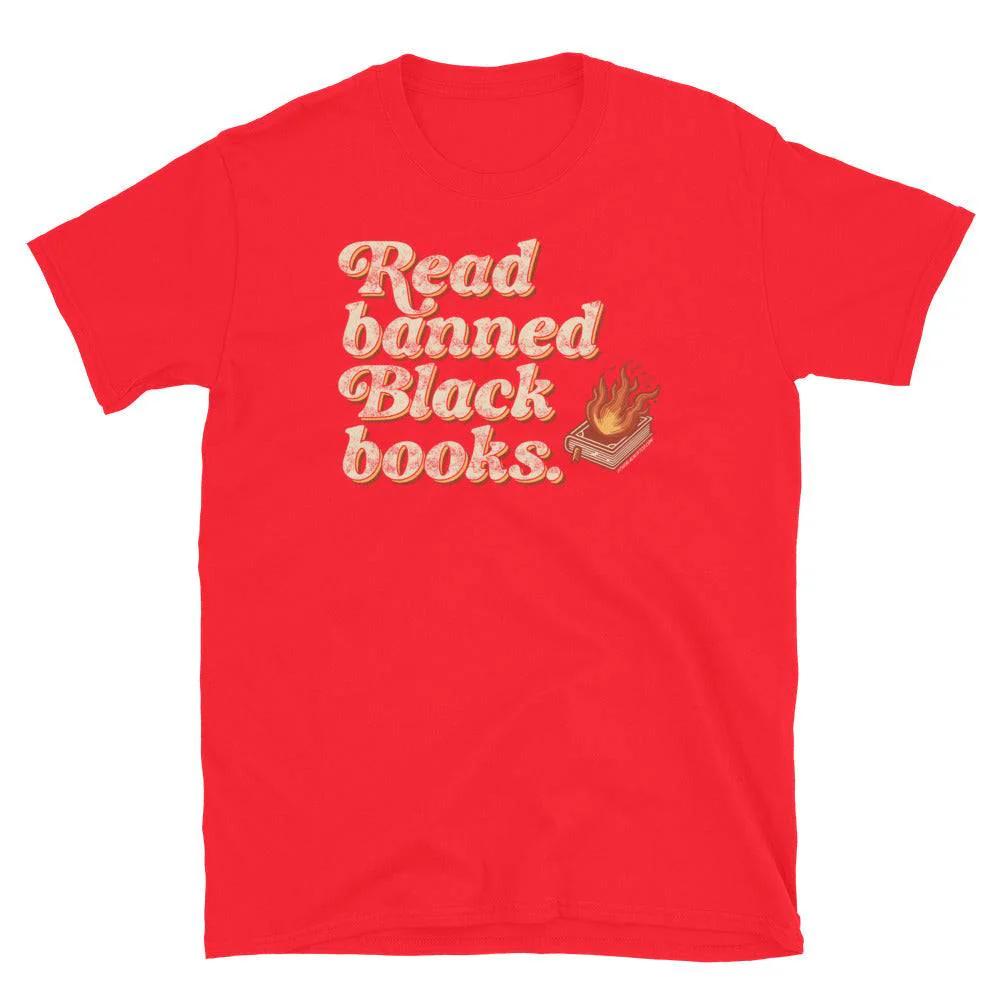 Read Banned Black Books Unisex T-Shirt - Image 9