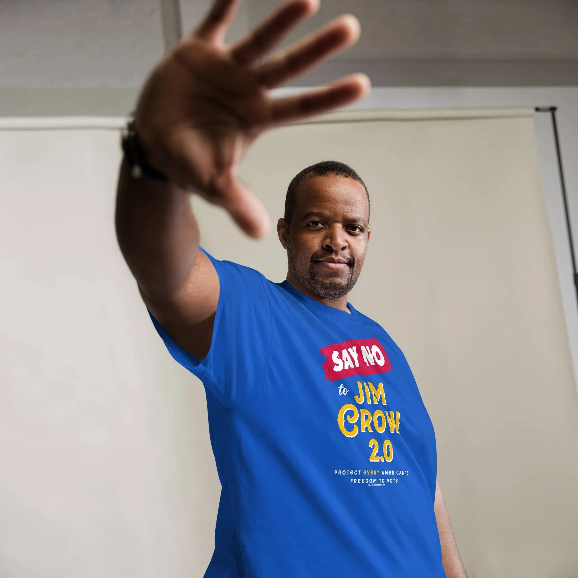 Say No To Jim Crow 2.0 Unisex Staple T-Shirt - Image 10