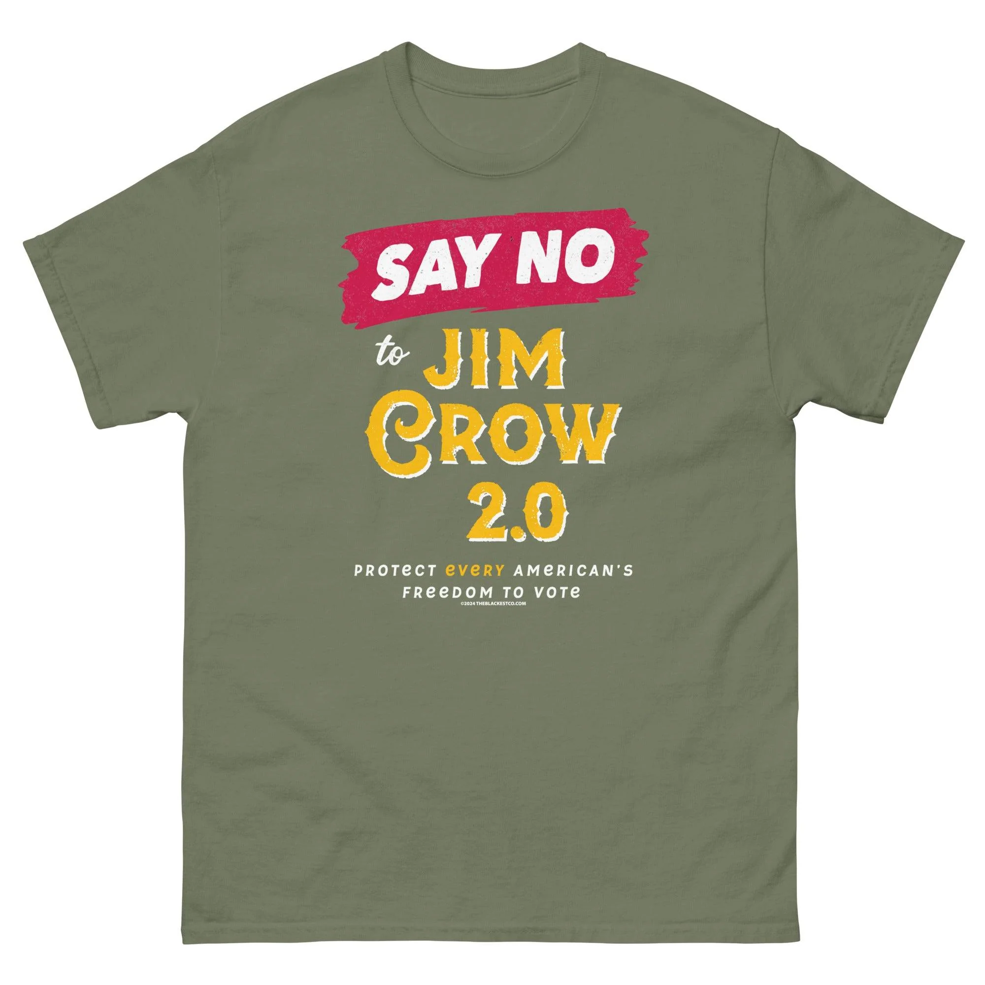 Say No To Jim Crow 2.0 Unisex Staple T-Shirt - Image 3