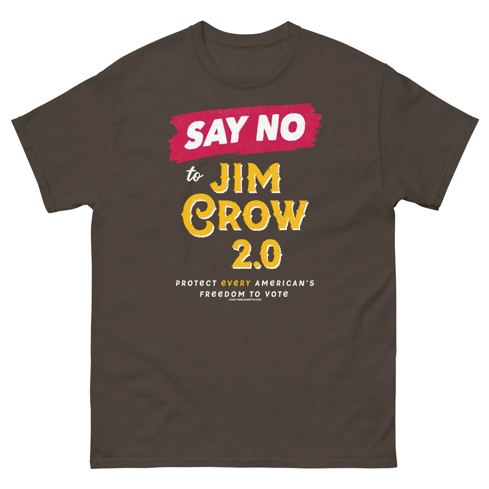 Say No To Jim Crow 2.0 Unisex Staple T-Shirt - Image 4