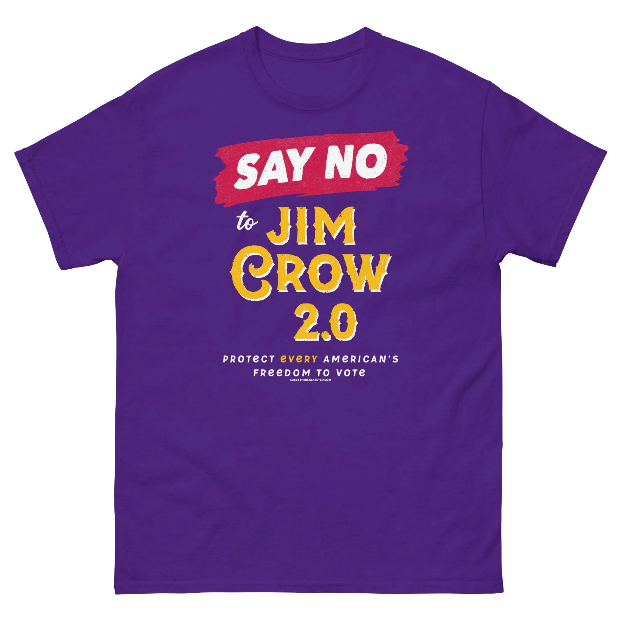 Say No To Jim Crow 2.0 Unisex Staple T-Shirt - Image 5