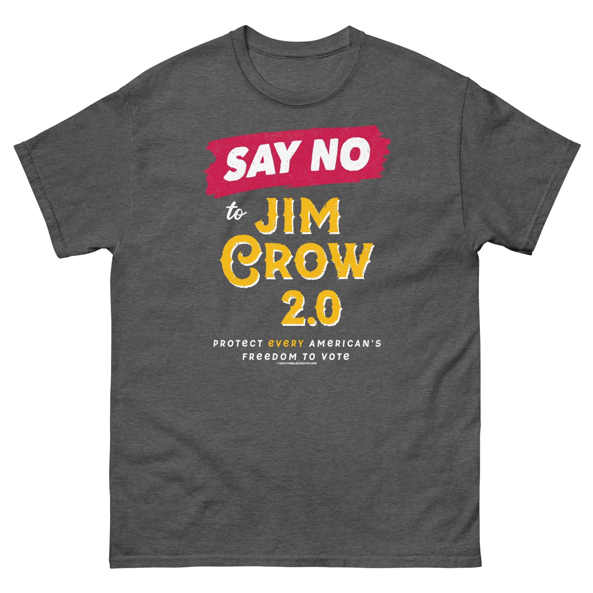 Say No To Jim Crow 2.0 Unisex Staple T-Shirt - Image 6