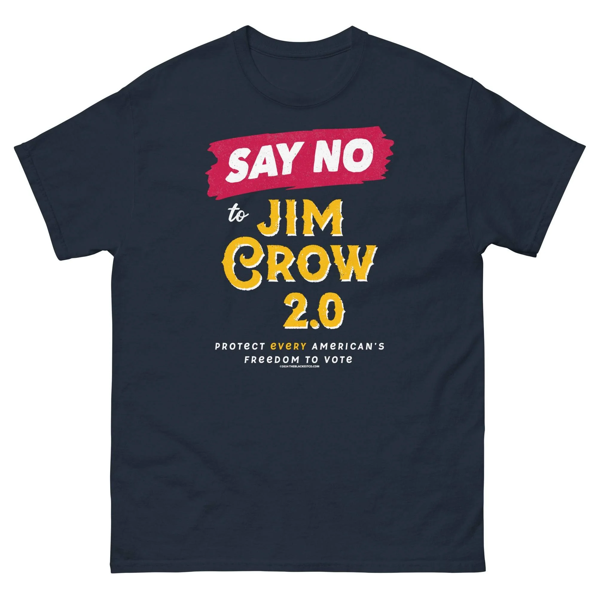 Say No To Jim Crow 2.0 Unisex Staple T-Shirt - Image 8