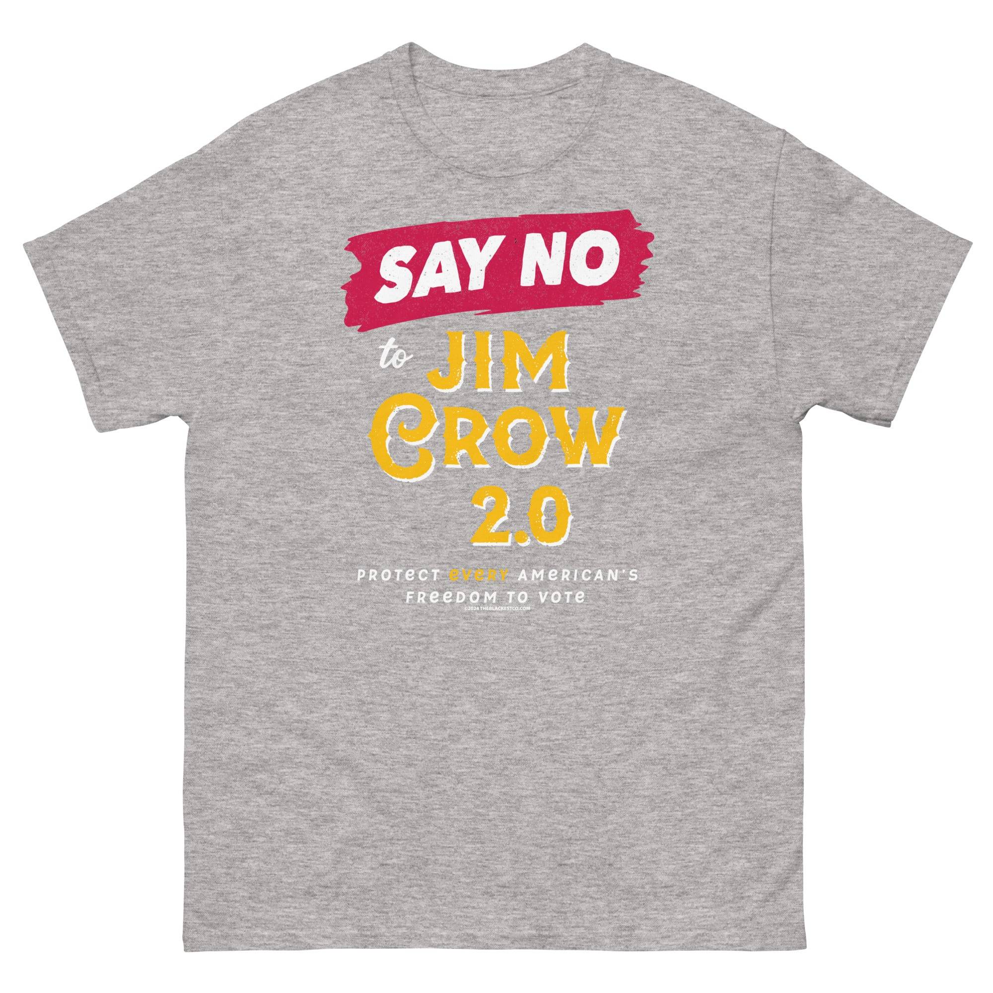 Say No To Jim Crow 2.0 Unisex Staple T-Shirt - Image 9