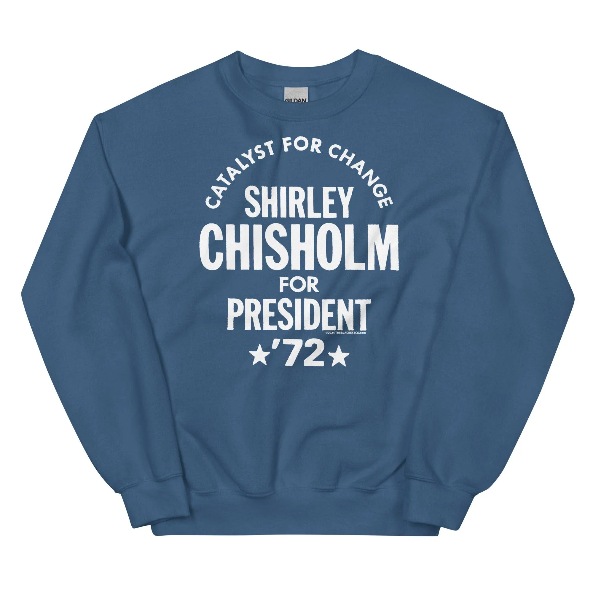 Shirley Chisholm For President 72 Unisex Sweatshirt - Image 4