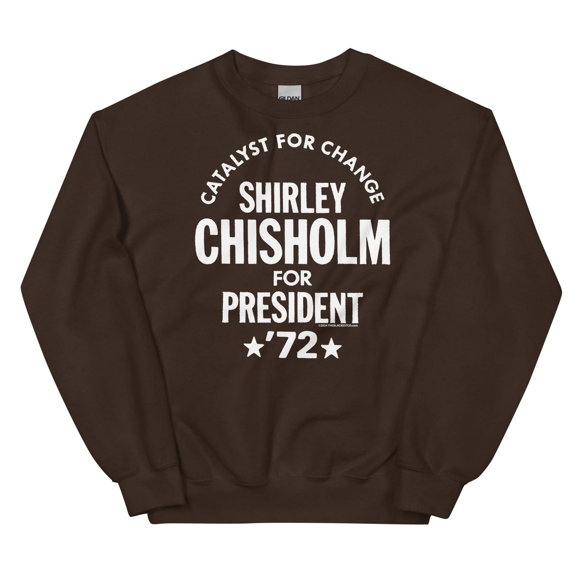 Shirley Chisholm For President 72 Unisex Sweatshirt - Image 6