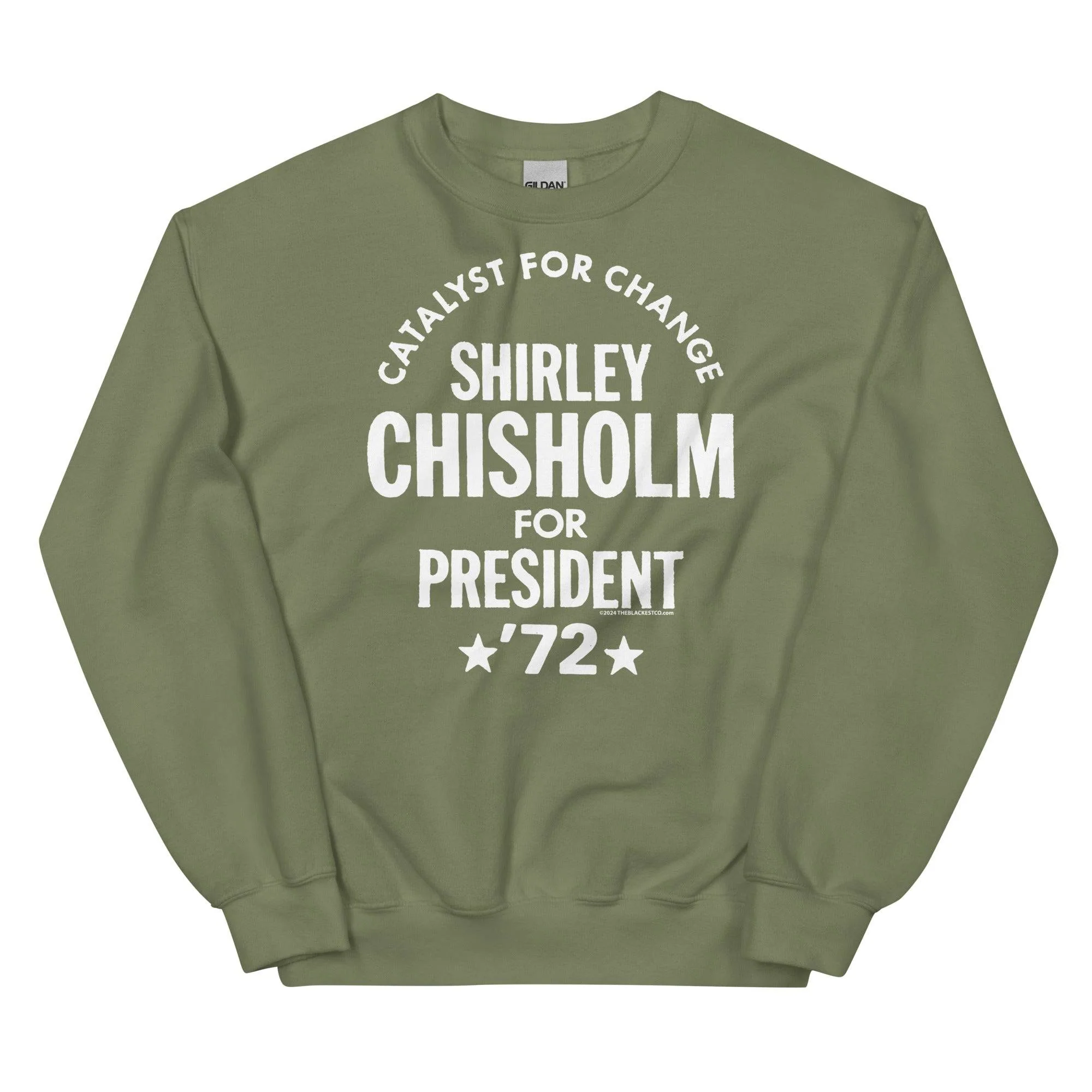 Shirley Chisholm For President 72 Unisex Sweatshirt - Image 8