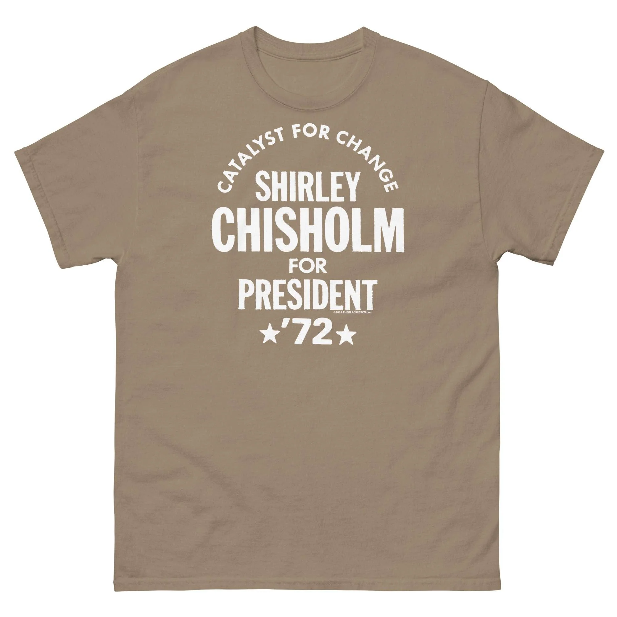 Shirley Chisholm For President 72 Unisex T-Shirt - Image 10