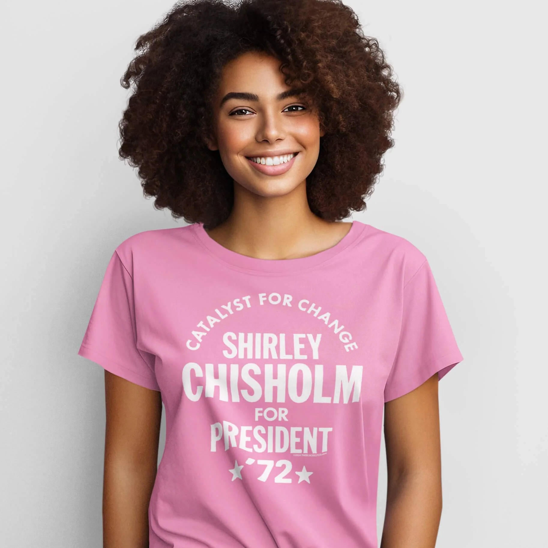 Shirley Chisholm For President 72 Unisex T-Shirt - Image 3