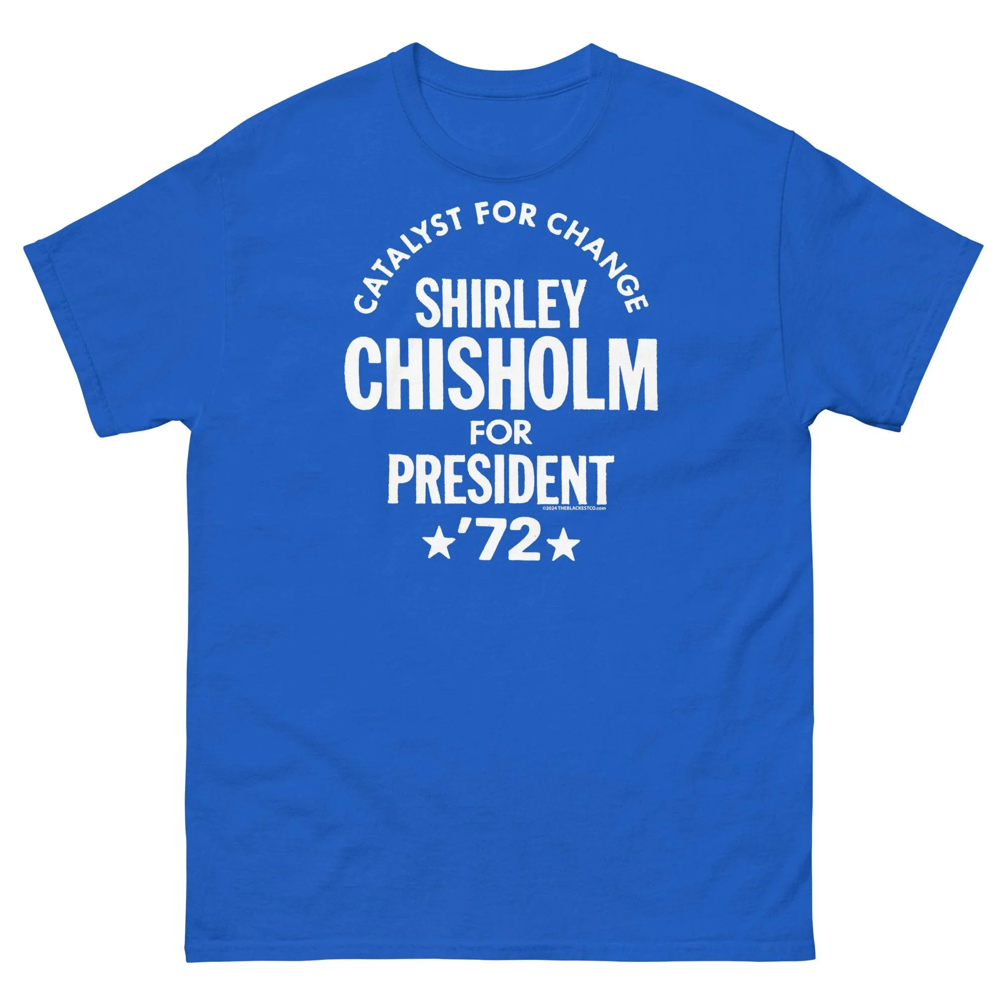 Shirley Chisholm For President 72 Unisex T-Shirt - Image 7
