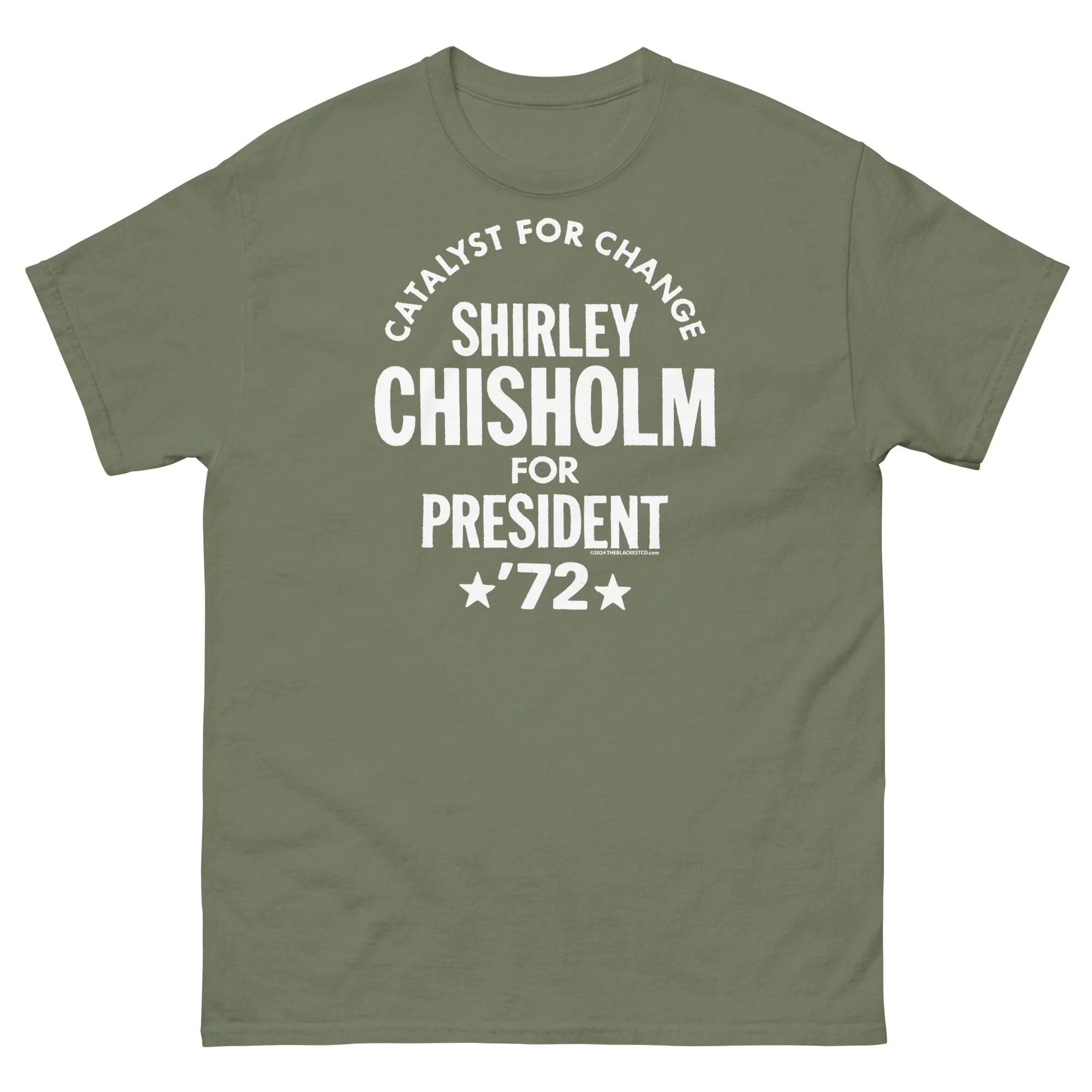 Shirley Chisholm For President 72 Unisex T-Shirt - Image 9