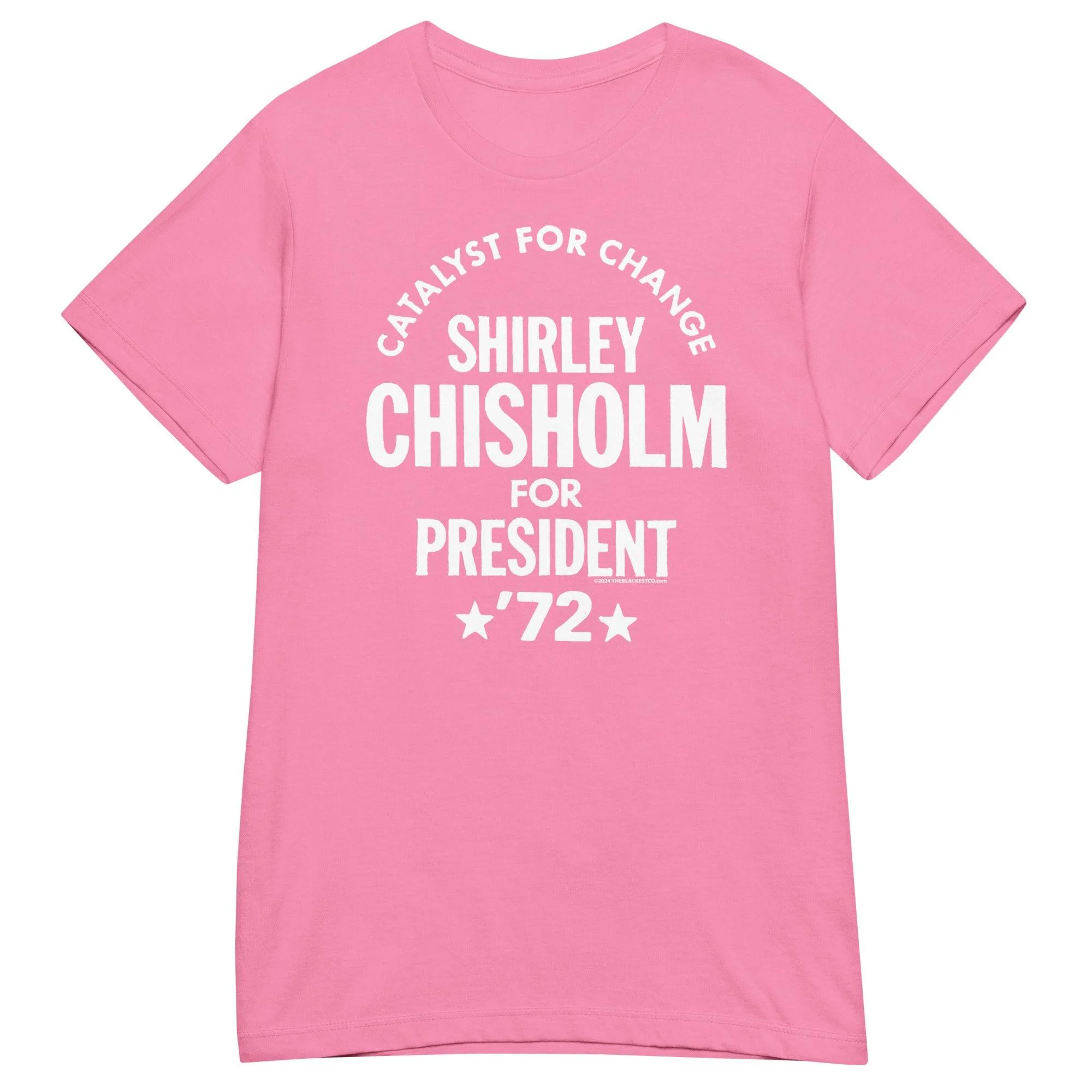 Shirley Chisholm For President 72 Women’s T-shirt - Image 6