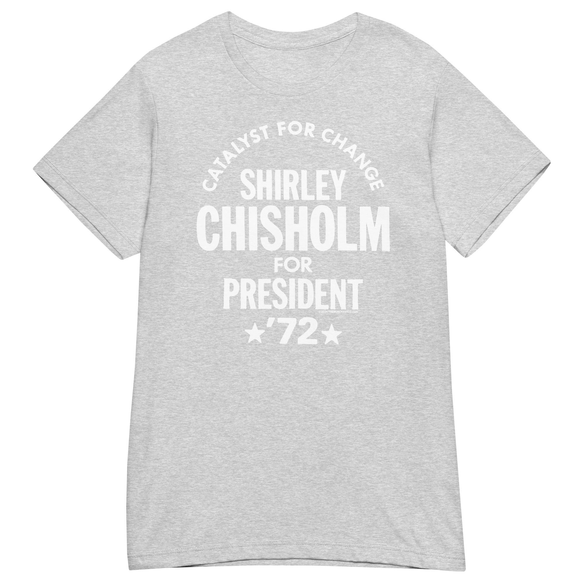 Shirley Chisholm For President 72 Women’s T-shirt - Image 7