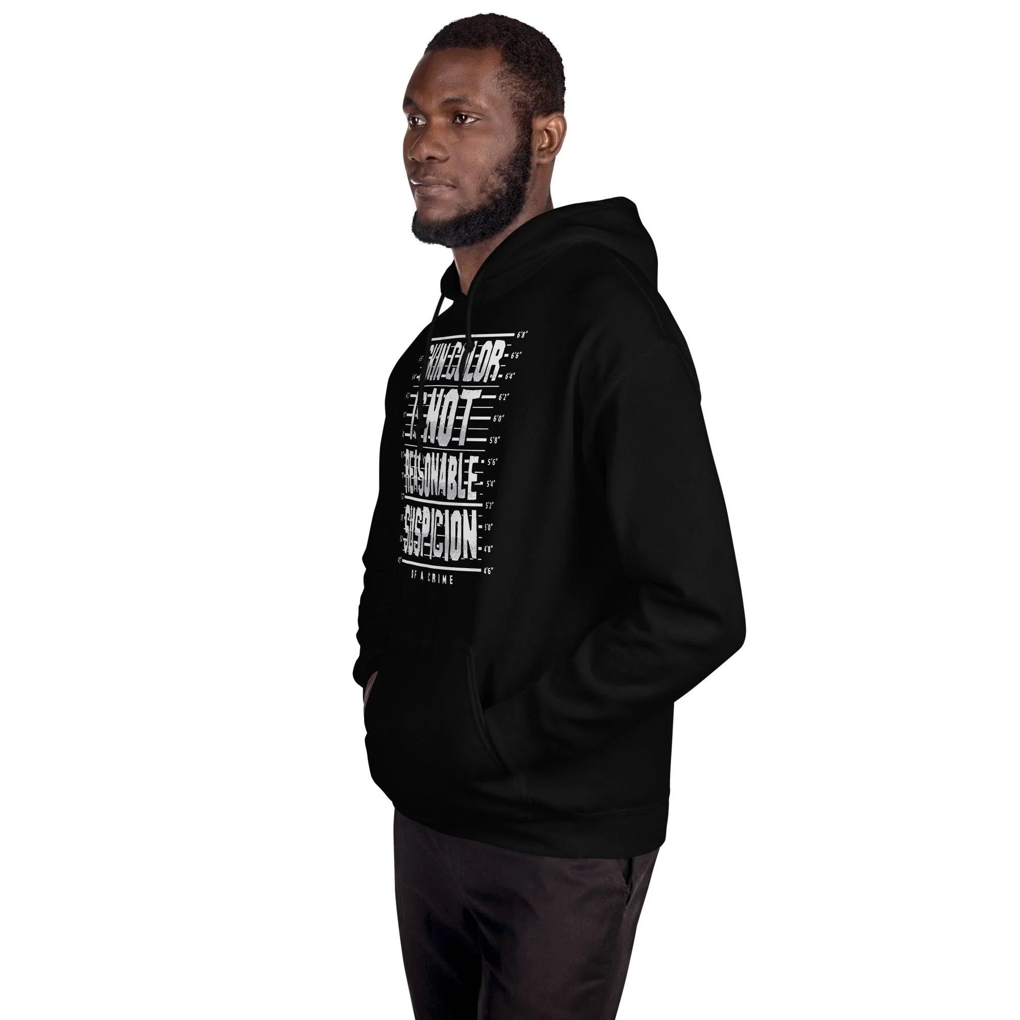 Skin Color Is Not A Crime Unisex Hoodie by TheBlackest Co. - Image 2