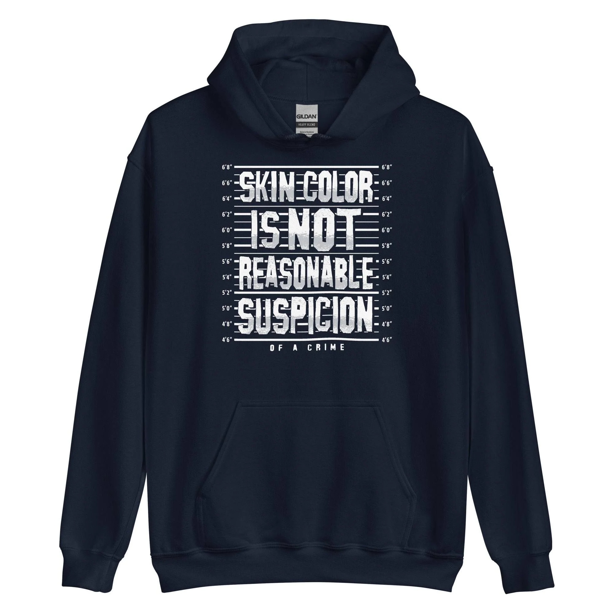 Skin Color Is Not A Crime Unisex Hoodie by TheBlackest Co. - Image 6