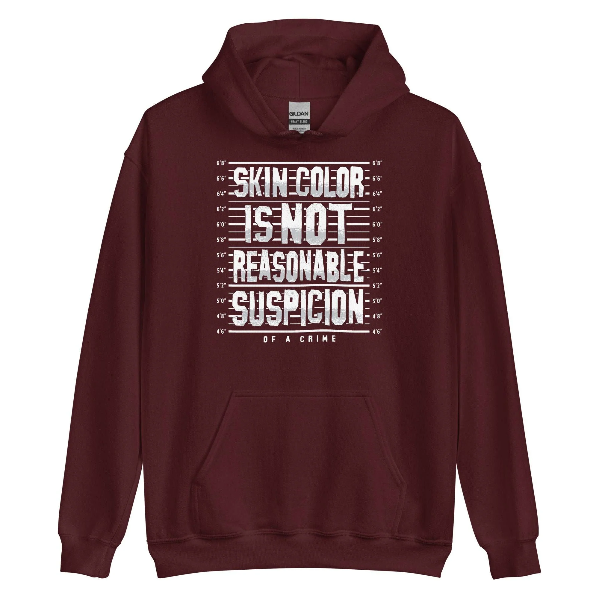 Skin Color Is Not A Crime Unisex Hoodie by TheBlackest Co. - Image 7