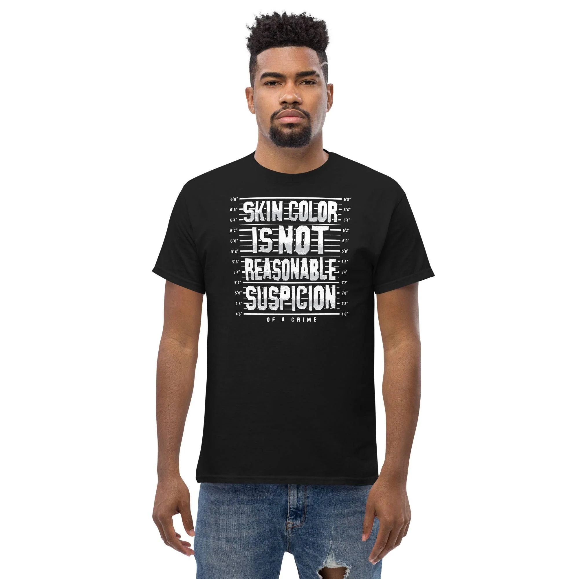 Skin Color Is Not A Crime Unisex T-Shirt - Image 2