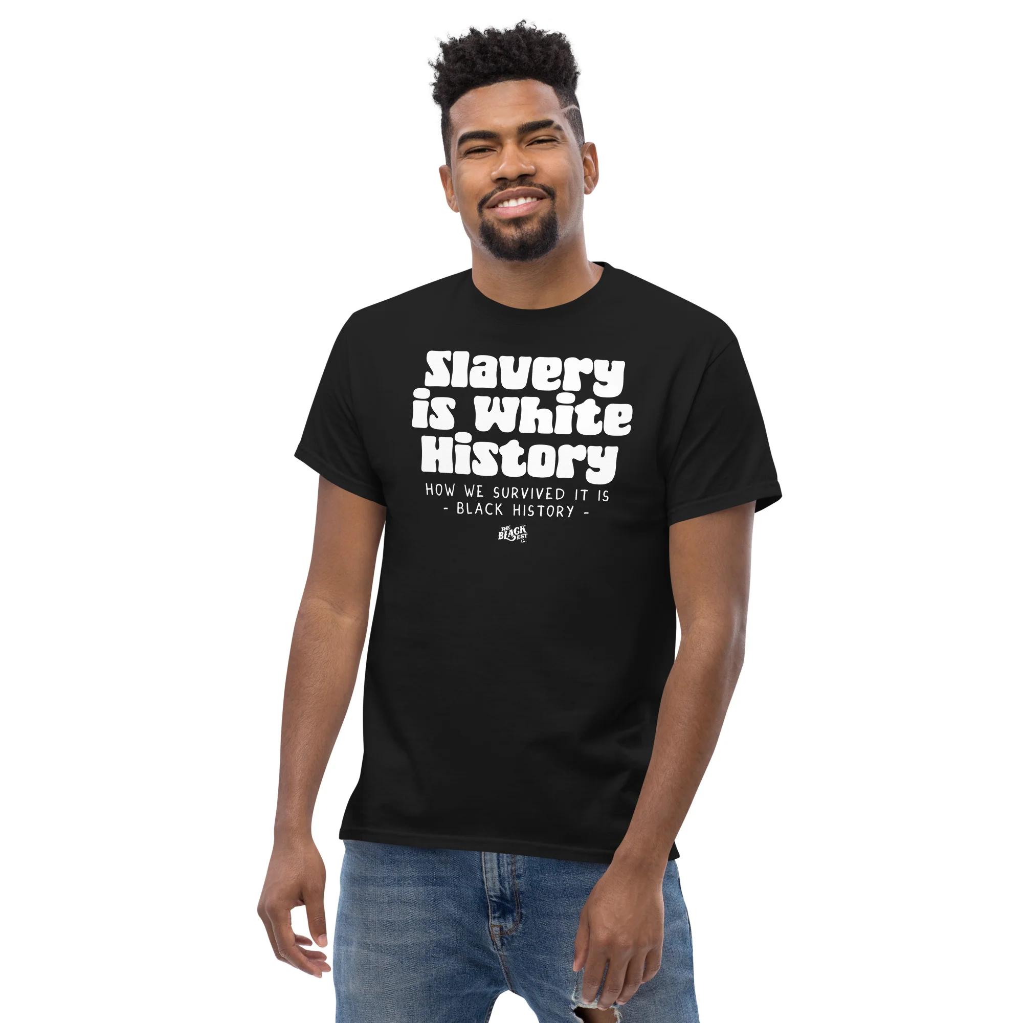 Slavery Is White History T-Shirt - Image 3