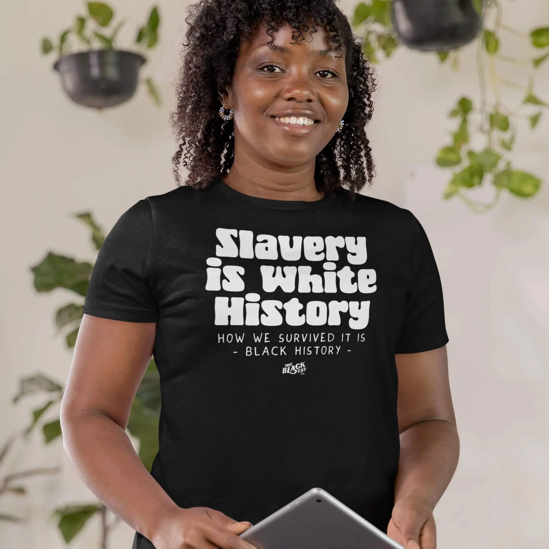 Slavery Is White History Womens Relaxed T-Shirt - Image 2