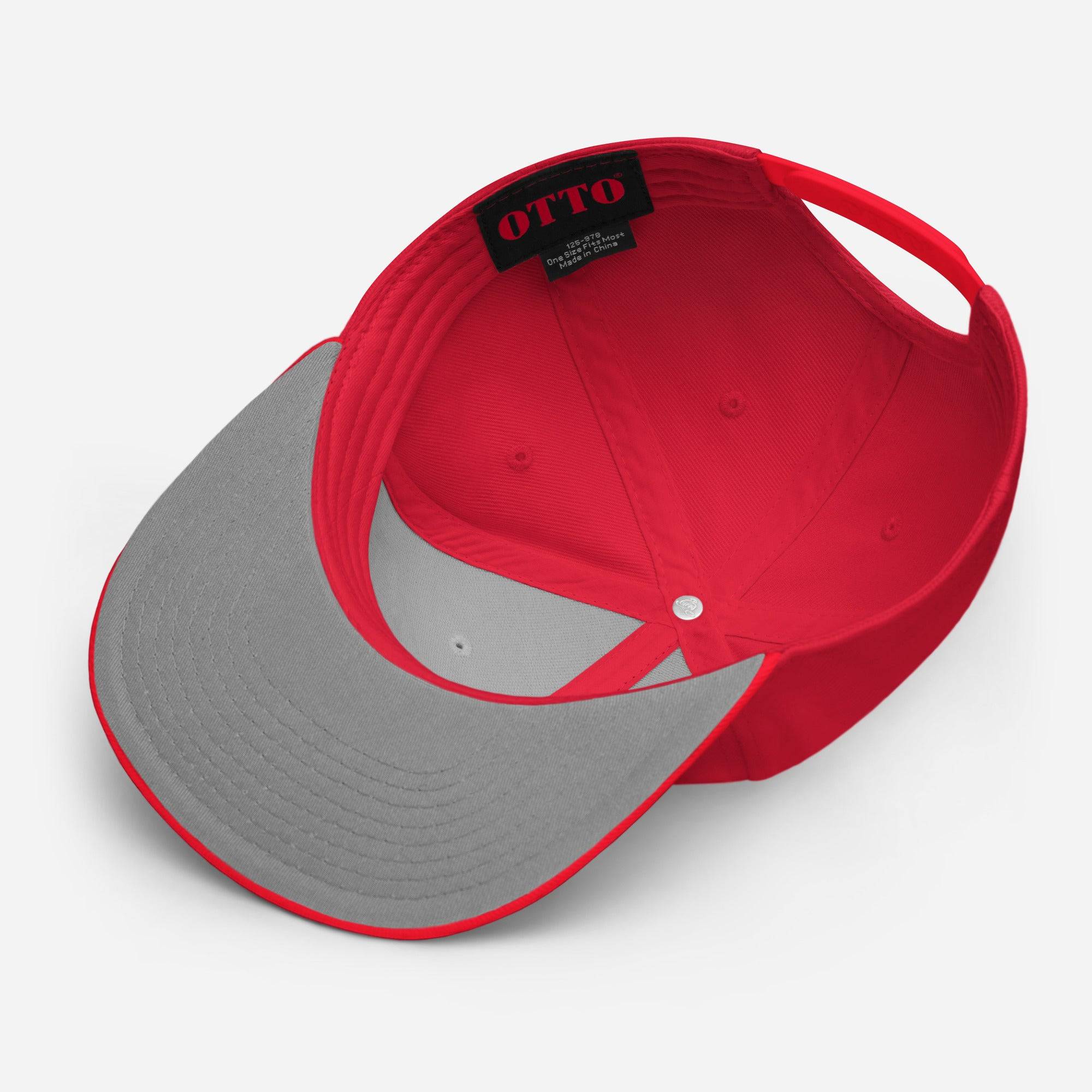 Black Power Fist Pick Snapback Hat - Image 5