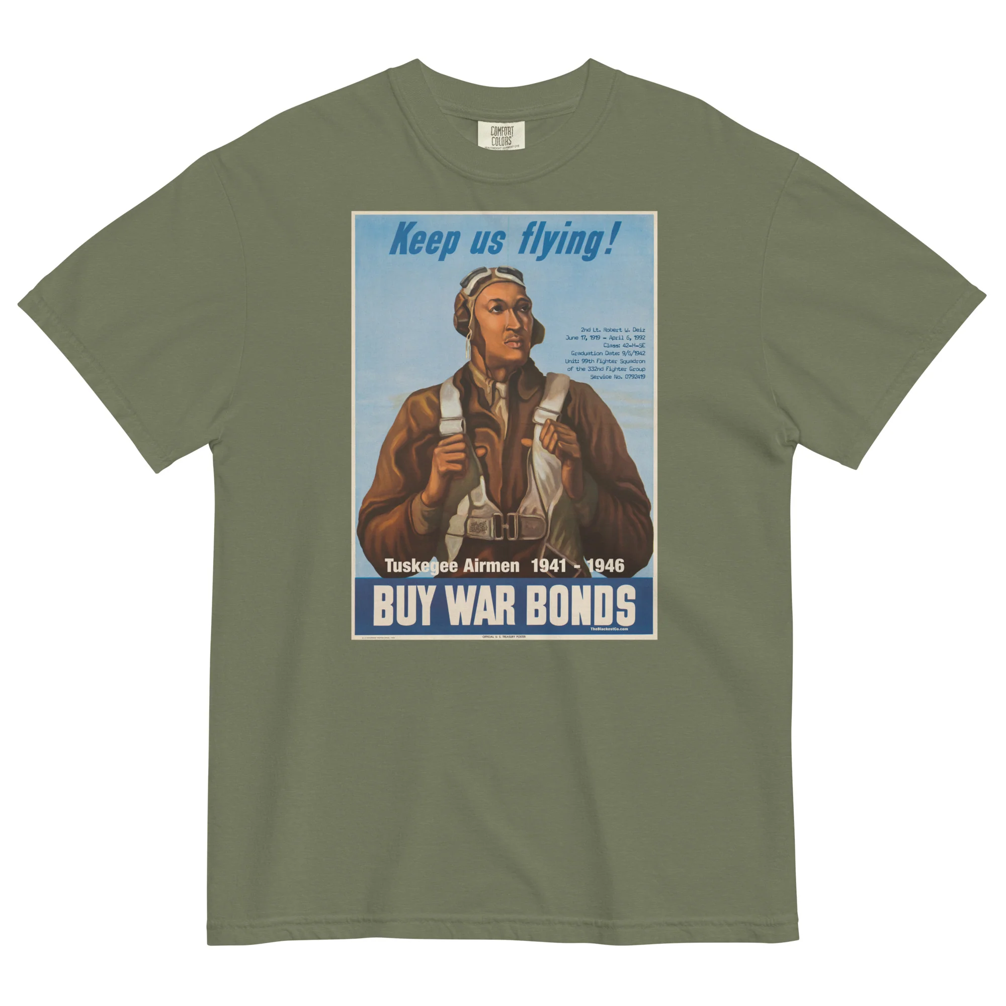 Keep Us Flying Tuskegee Airmen Premium T Shirt - Image 8