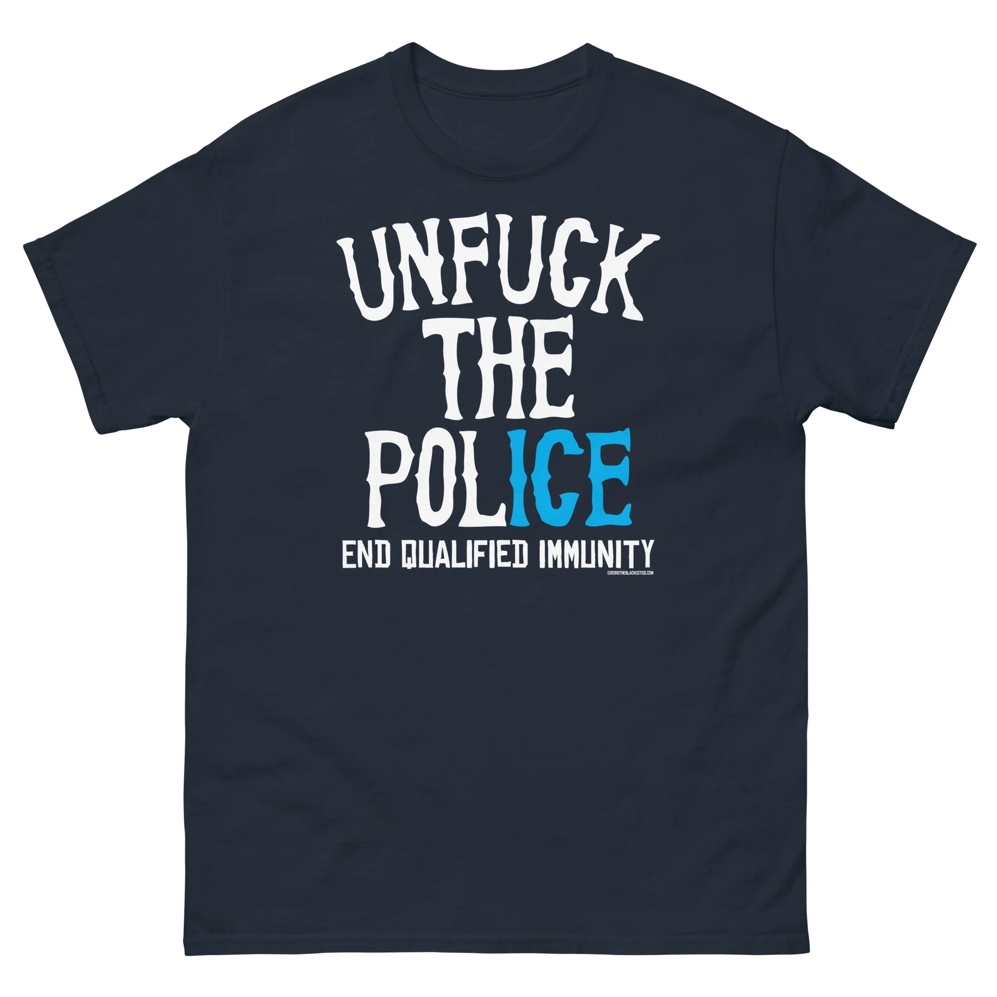 Unfuck The Police Unisex Staple T-shirt