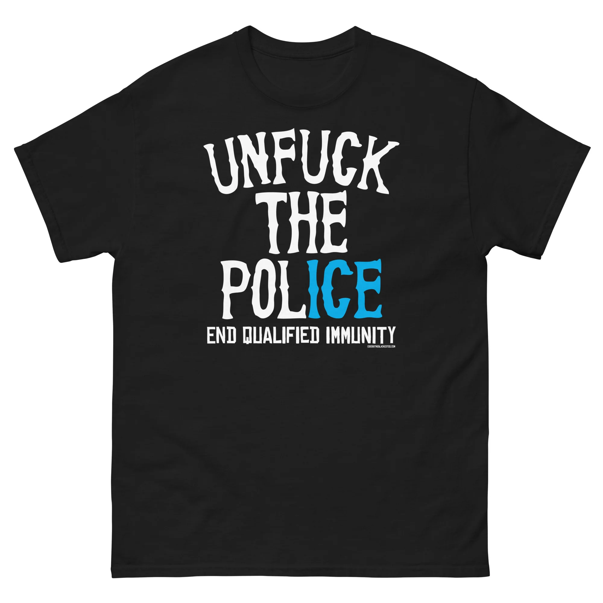 Unfuck The Police Unisex Staple T-shirt - Image 5