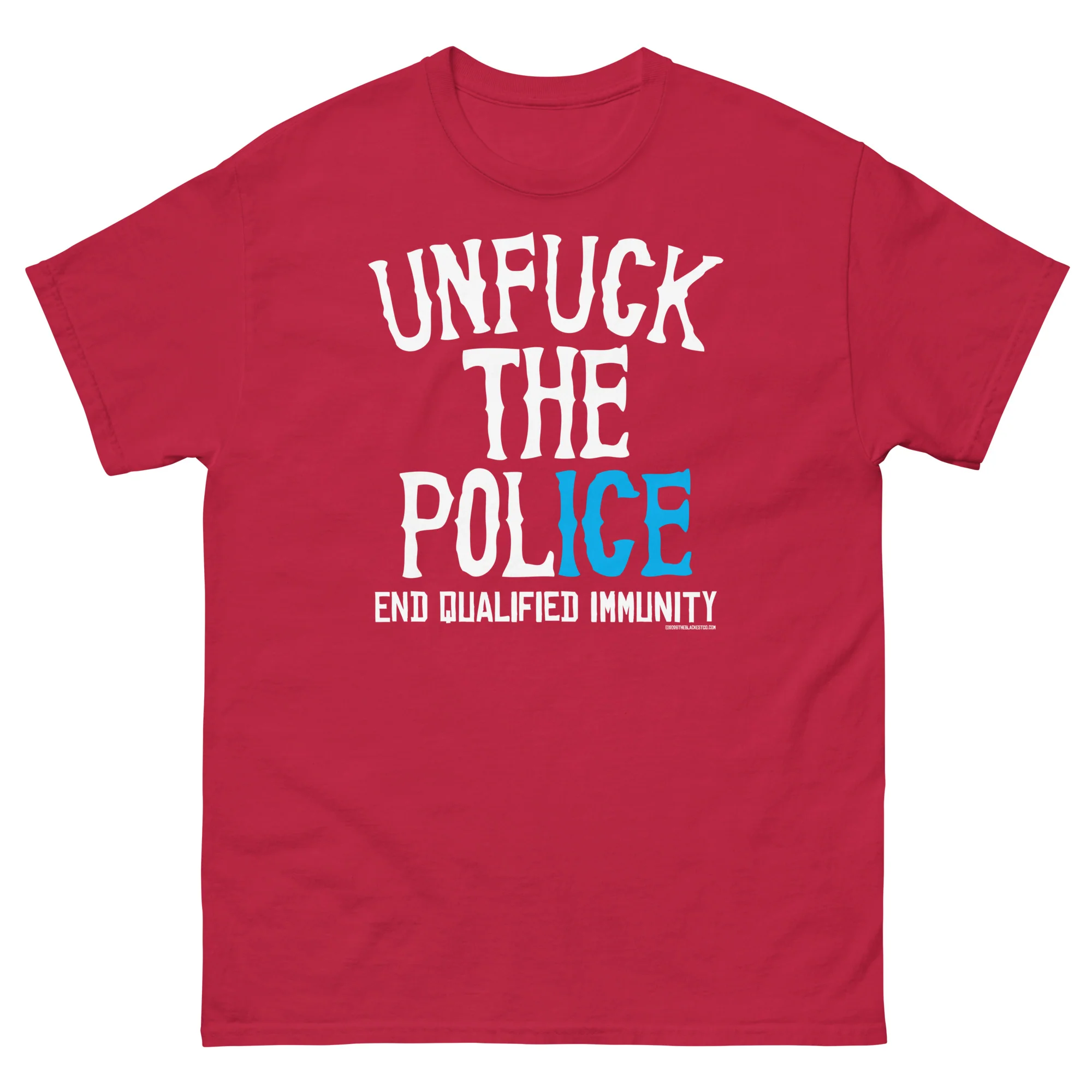 Unfuck The Police Unisex Staple T-shirt - Image 7