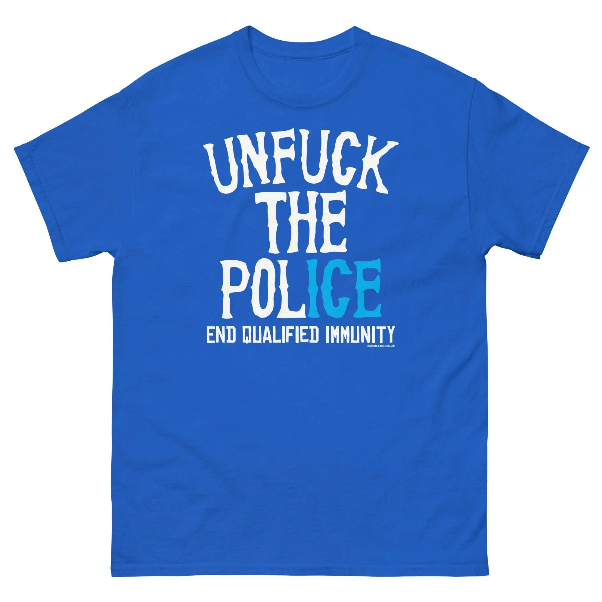 Unfuck The Police Unisex Staple T-shirt - Image 8