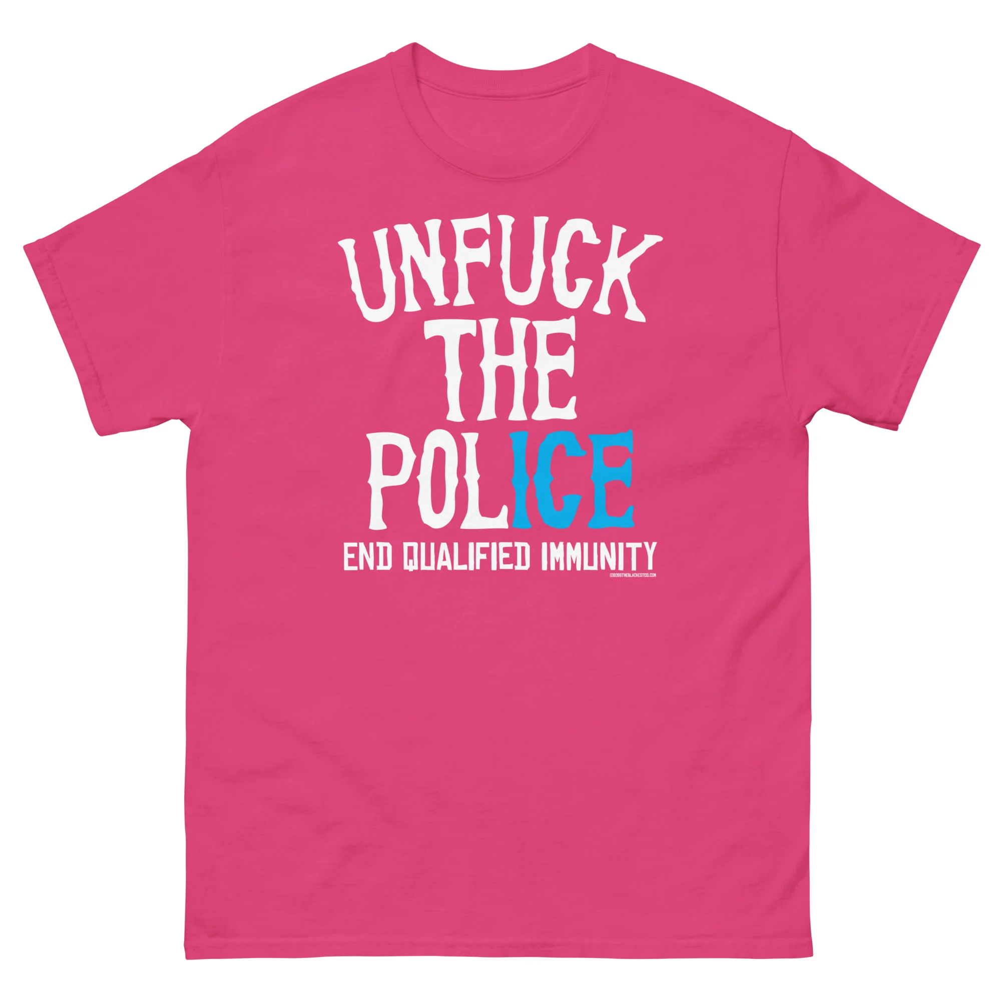 Unfuck The Police Unisex Staple T-shirt - Image 9