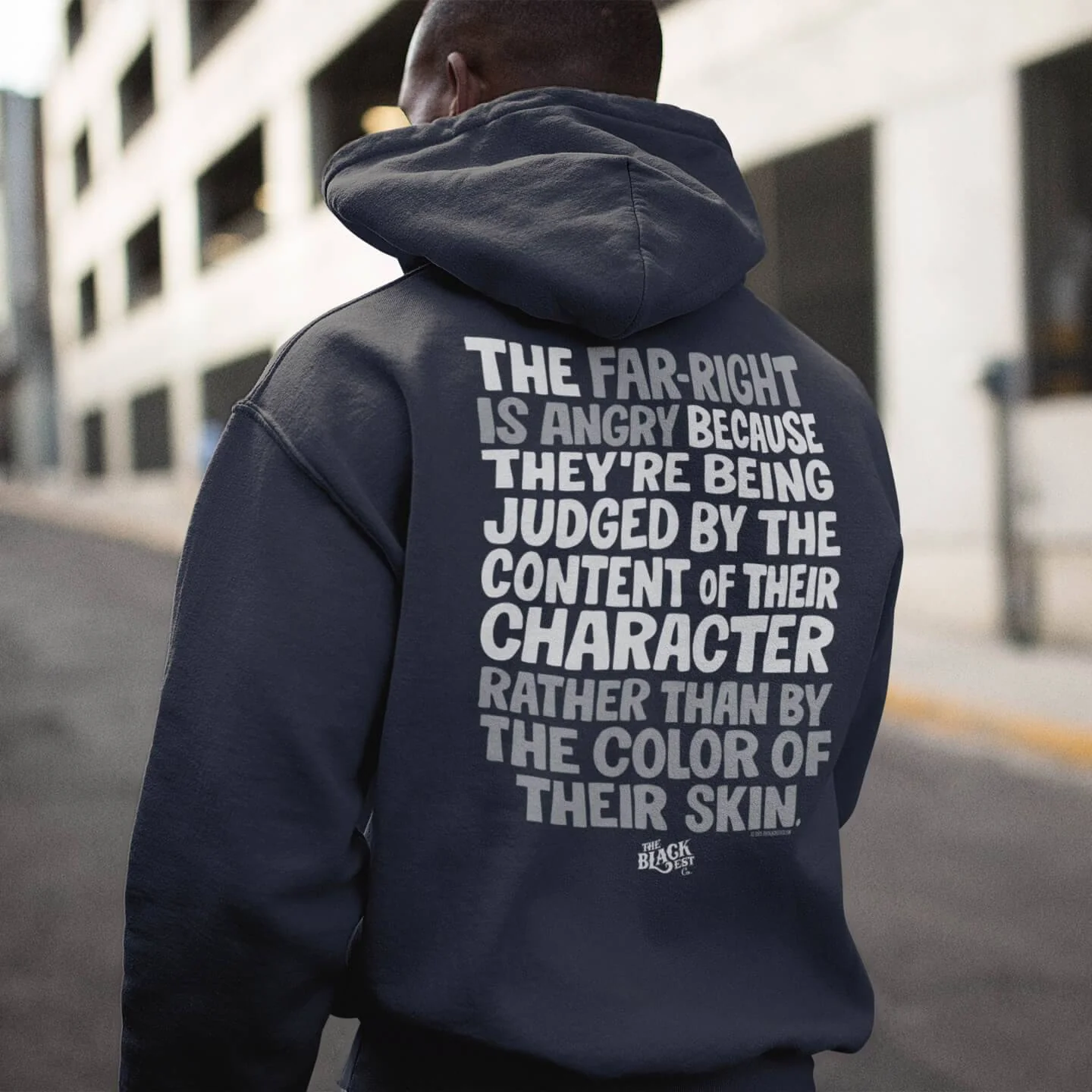 Why The Far Right Is Angry Hoodie by TheBlackest Co.