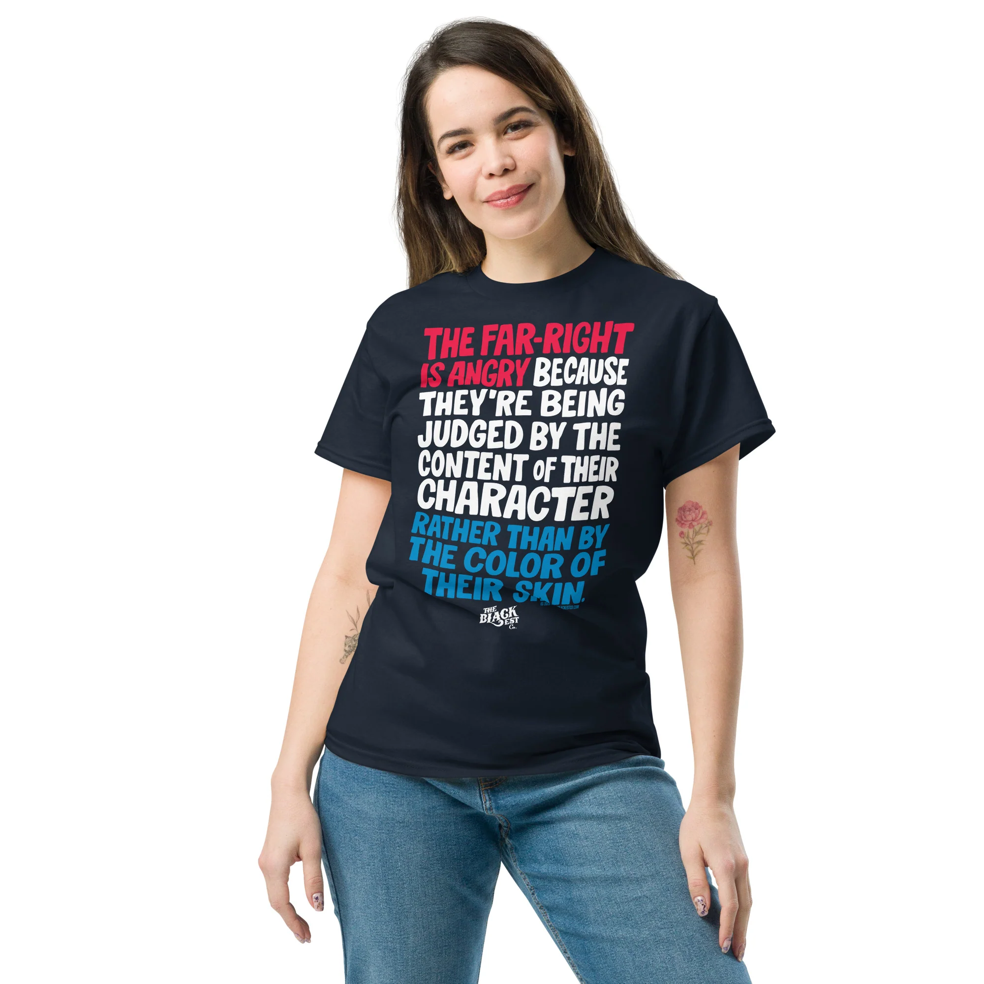 Why The Far Right Is Angry RWB T-Shirt by TheBlackest Co. - Image 4