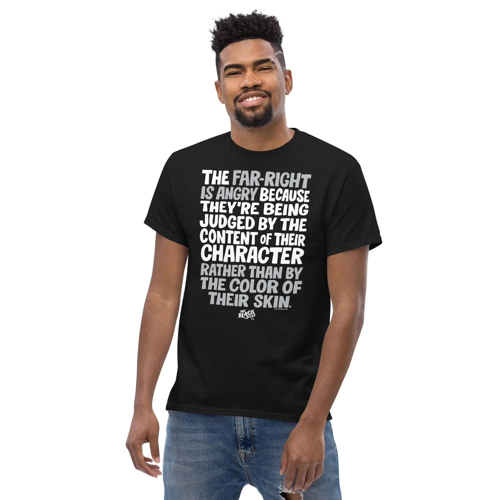 Why The Far Right Is Angry T-Shirt by TheBlackest Co. - Image 2